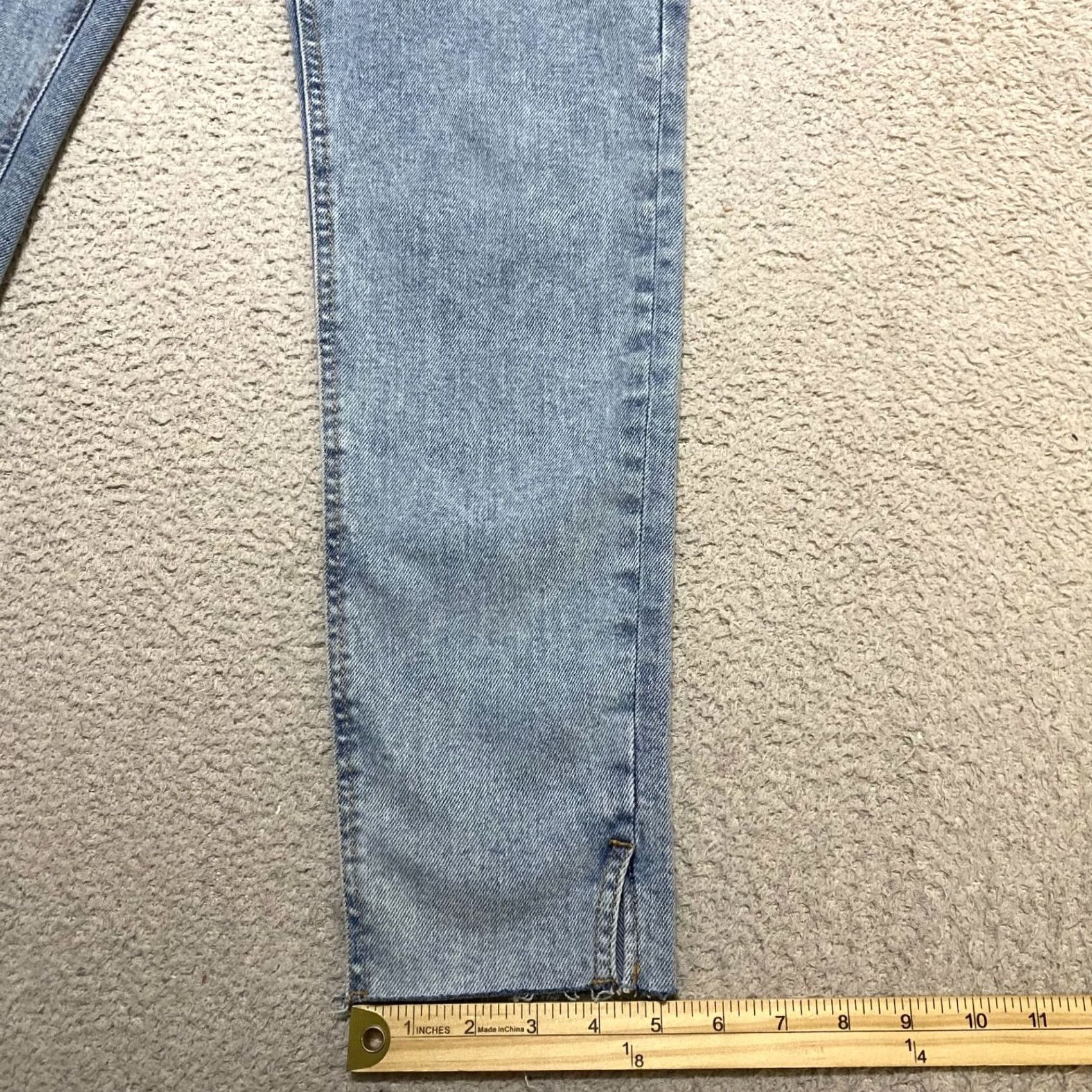 Vintage Kensie Jeans Womens Jeans Blue Denim Medium Wash Kelsey High Rise Skinny Raw Hem Size 6 Slim 5-Pocket Pockets Size 28" / US 6 / IT 42 - 5 Thumbnail