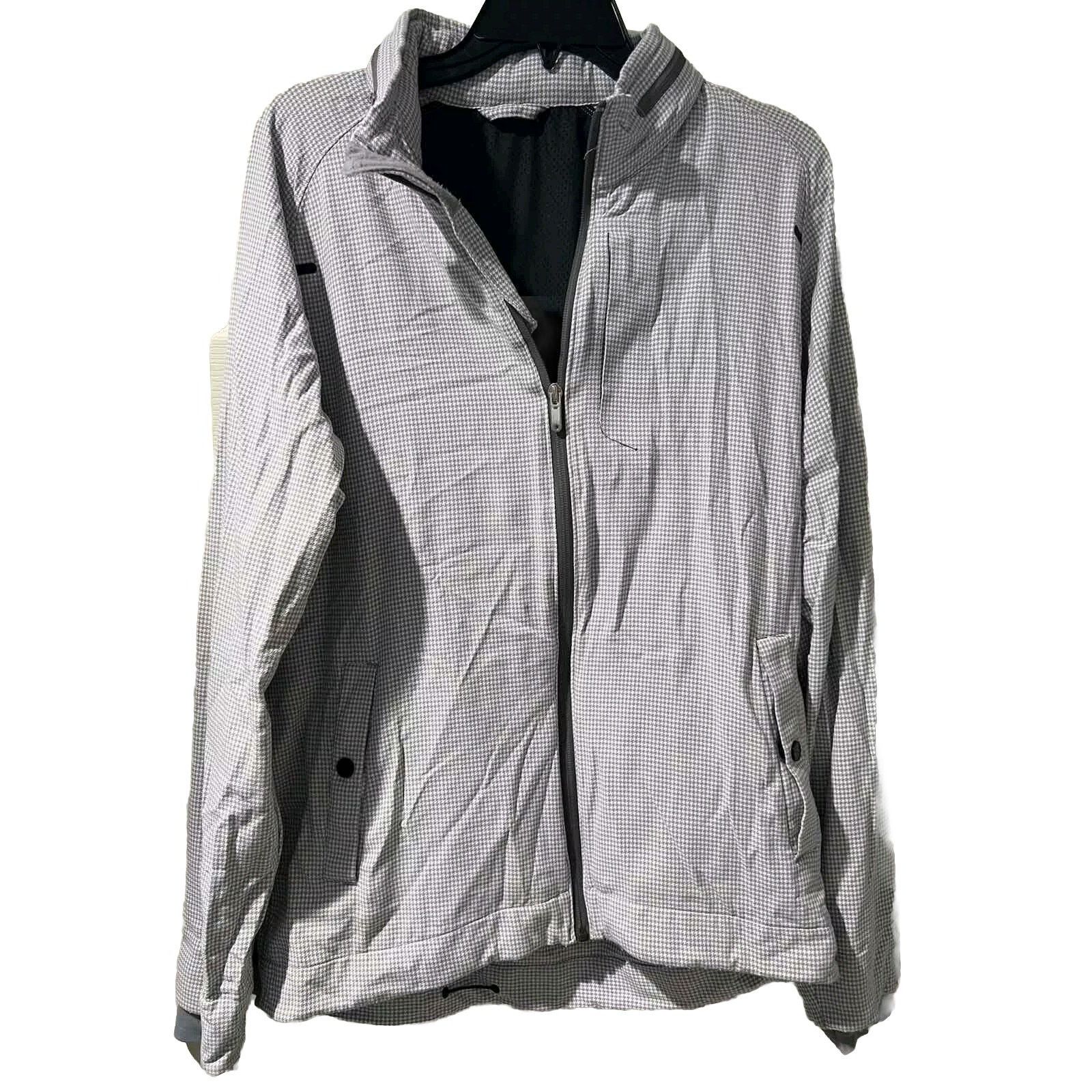 Lululemon Lululemon Men Houndstooth White Gray Size M A001599 Size US M / EU 48-50 / 2 - 4 Thumbnail