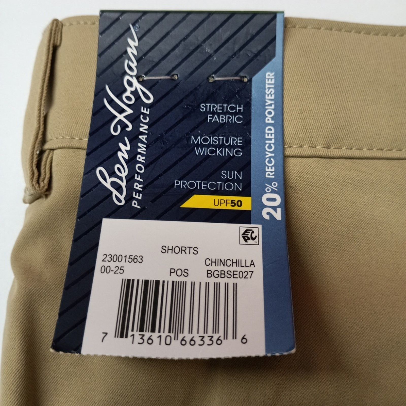 Other Ben Hogan Golf Shorts Men's Size 40 Beige Stretch 9” Inseam Size US 40 / EU 56 - 5 Thumbnail