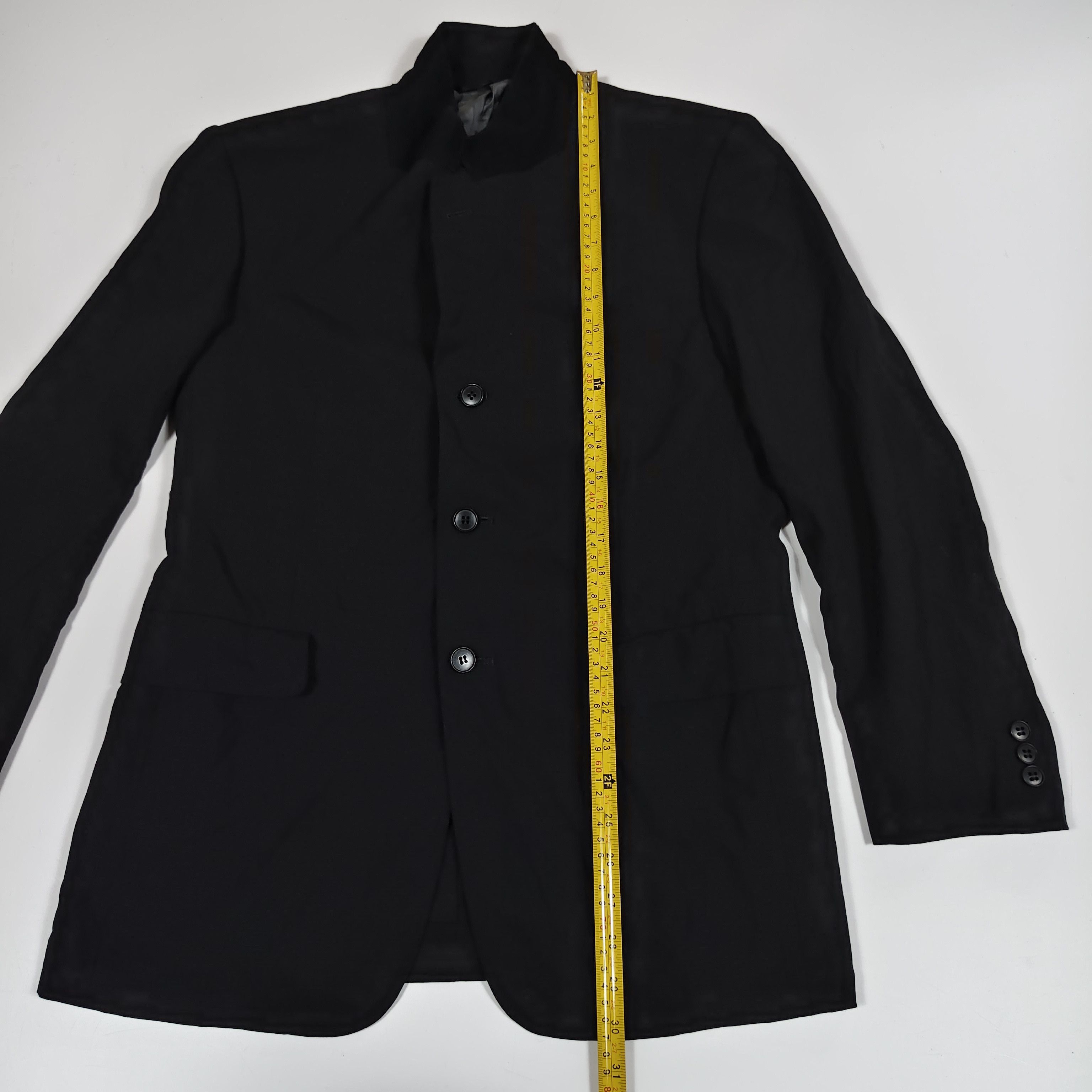 Yohji Yamamoto AW2007 Yohji Yamamoto A.A.R Stand Collar Wool Blazer #A Size US M / EU 48-50 / 2 - 13 Thumbnail