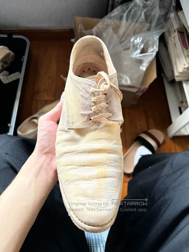 Carol Christian Poell Carol Christian Poell Gold 8 yards kangaroo leather shoes Size US 8 / EU 41 - 3 Thumbnail