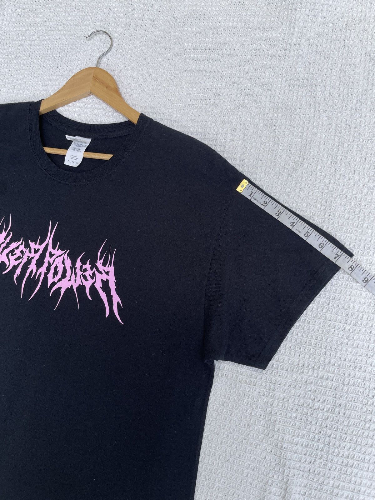 Band Tees Last🔥Vtg OVERPOWER One Mind One Prison Metal Band Tee Size US XL / EU 56 / 4 - 10 Thumbnail