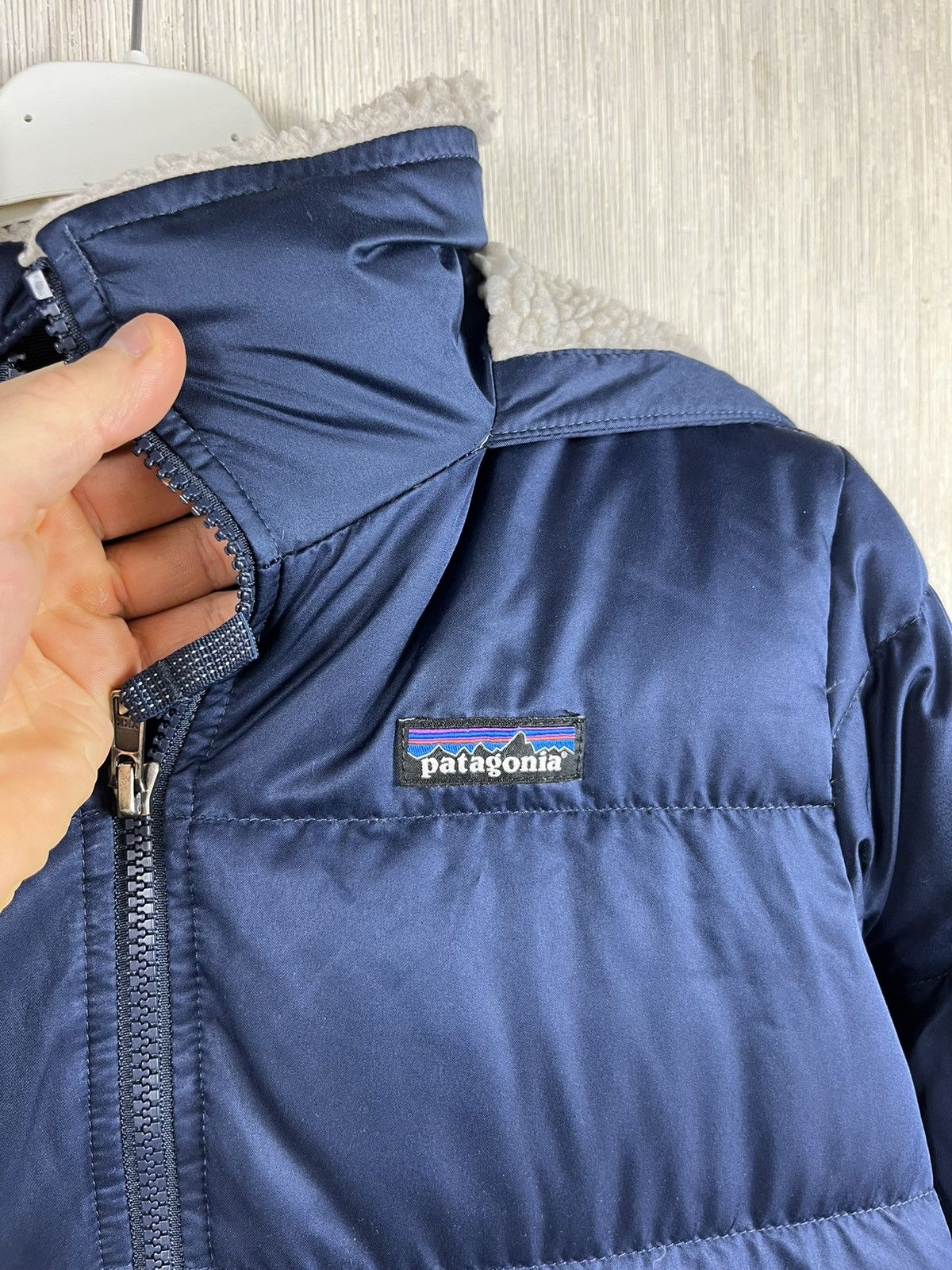 Patagonia Vintage Patagonia parka down jacket retro sheepskin sherpa Size S / US 4 / IT 40 - 16 Thumbnail