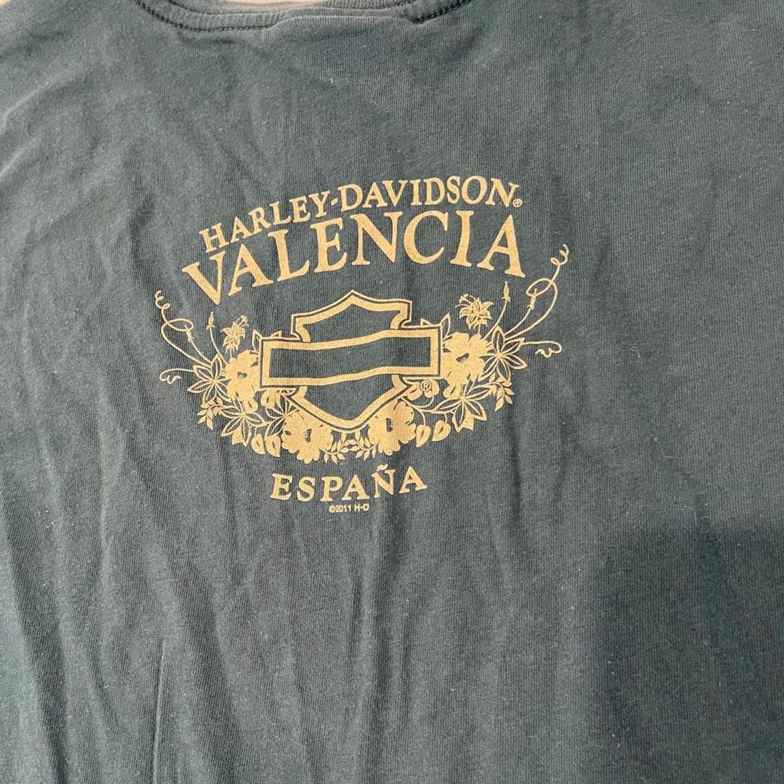 Harley Davidson Harley Davidson Motorcycles Shirt Valencia Espana WomenLarge Size L / US 10 / IT 46 - 5 Thumbnail