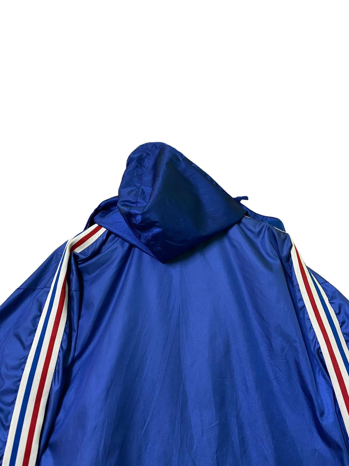 Adidas Vintage Adidas France Style Windbreaker Hoodie Size US XL / EU 56 / 4 - 11 Thumbnail