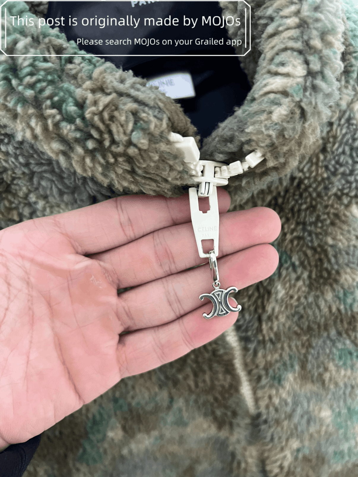 Celine Sz M Celine 23SS Camo Fleece Jacket mojos5571 Size US M / EU 48-50 / 2 - 6 Thumbnail