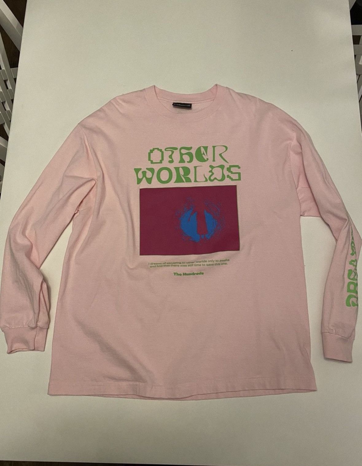 The Hundreds The Hundreds Other Worlds l/s tee ‘pink’ Size US XL / EU 56 / 4 - 1 Thumbnail
