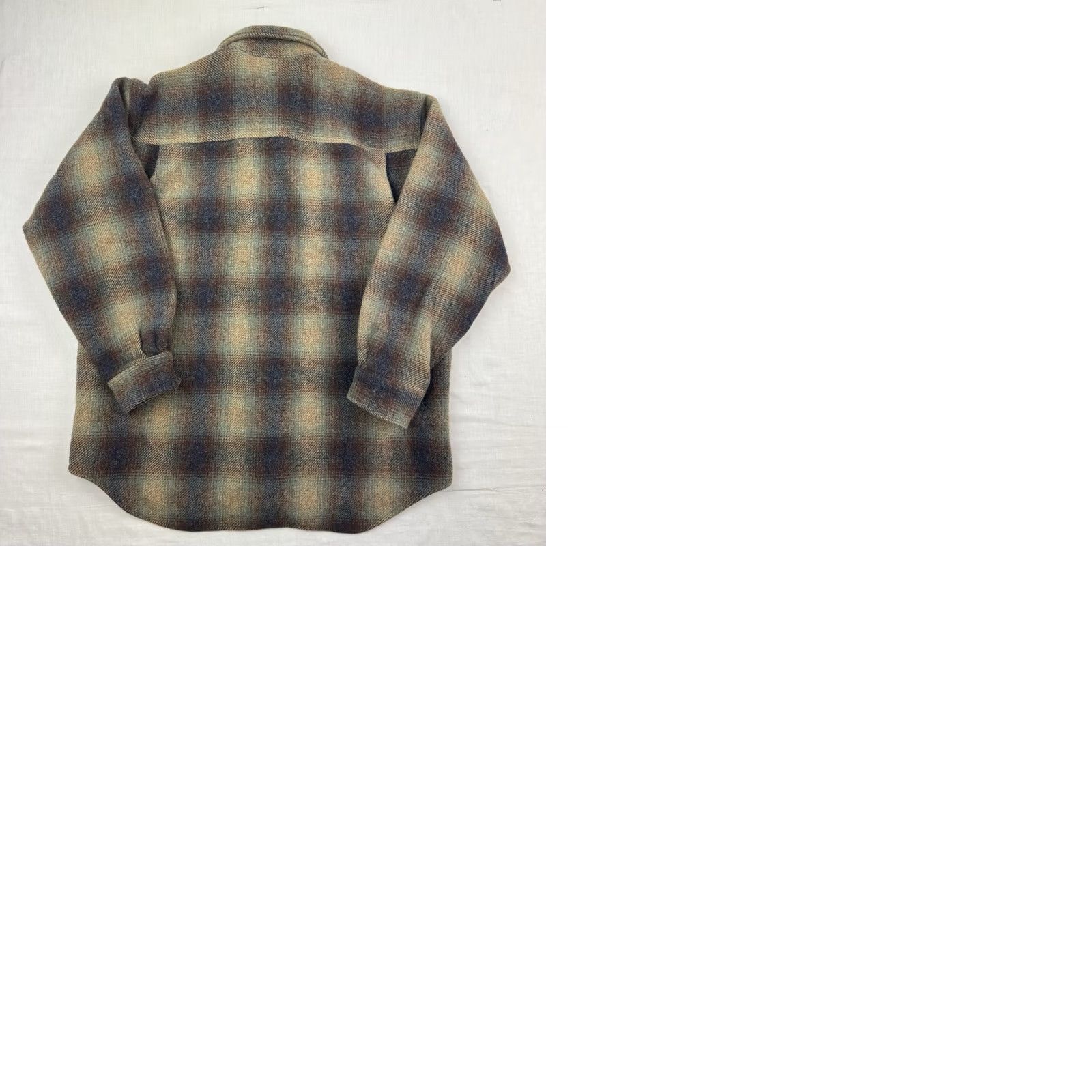 Vintage VINTAGE Woolrich Shirt Adult Large Plaid Wool Button Up Long Sleeve Brown 90s Mens Size US L / EU 52-54 / 3 - 10 Thumbnail
