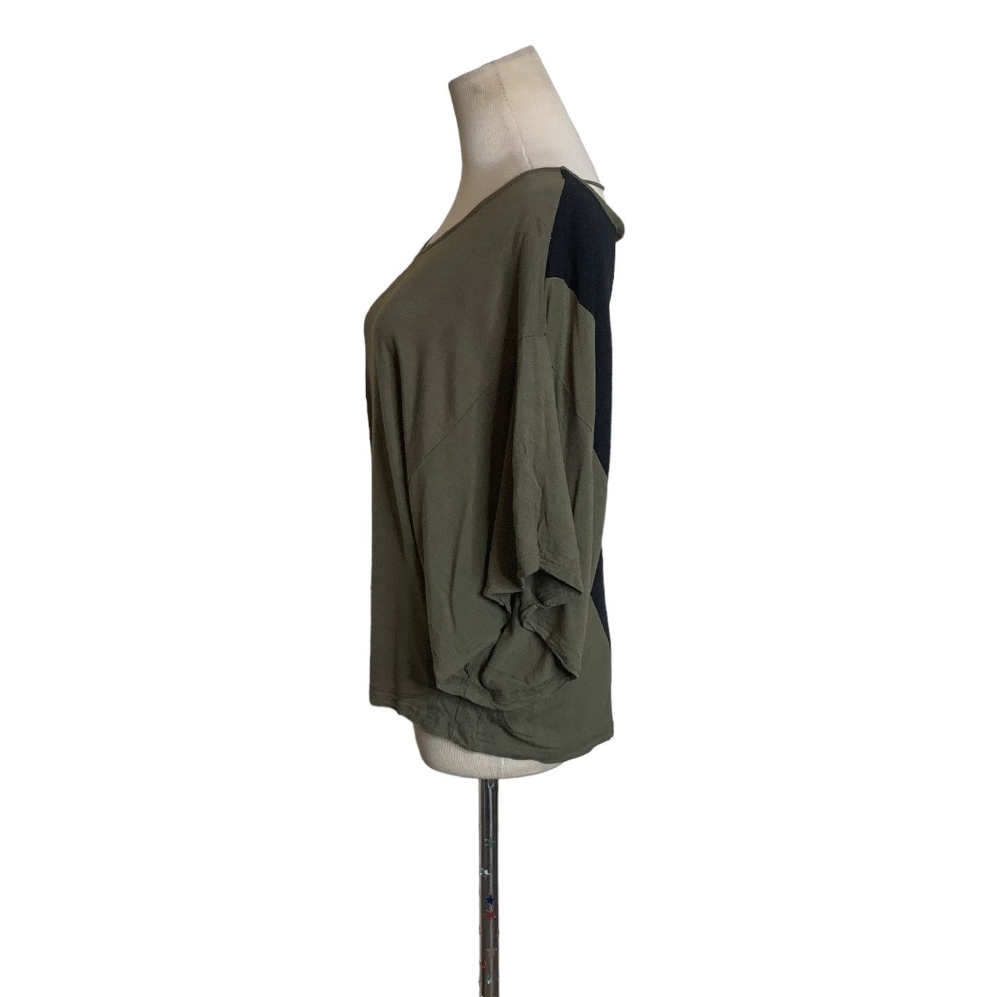 Anthropologie Anthropologie green oversize dolman sleeves top size Small Size S / US 4 / IT 40 - 6 Thumbnail