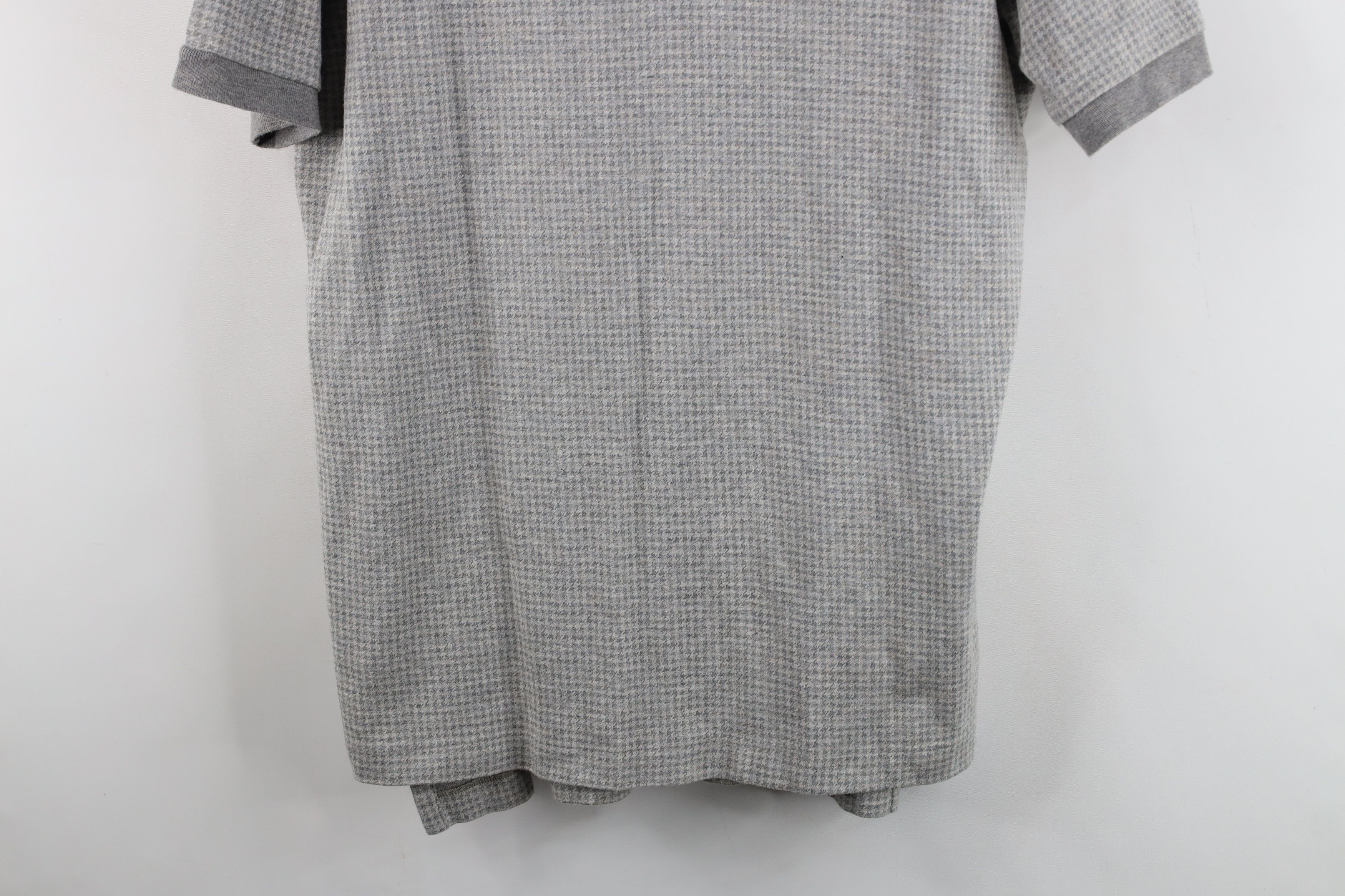 Ralph Lauren Vintage 90s Ralph Lauren Soft Touch Houndstooth Polo Shirt Size US L / EU 52-54 / 3 - 3 Thumbnail