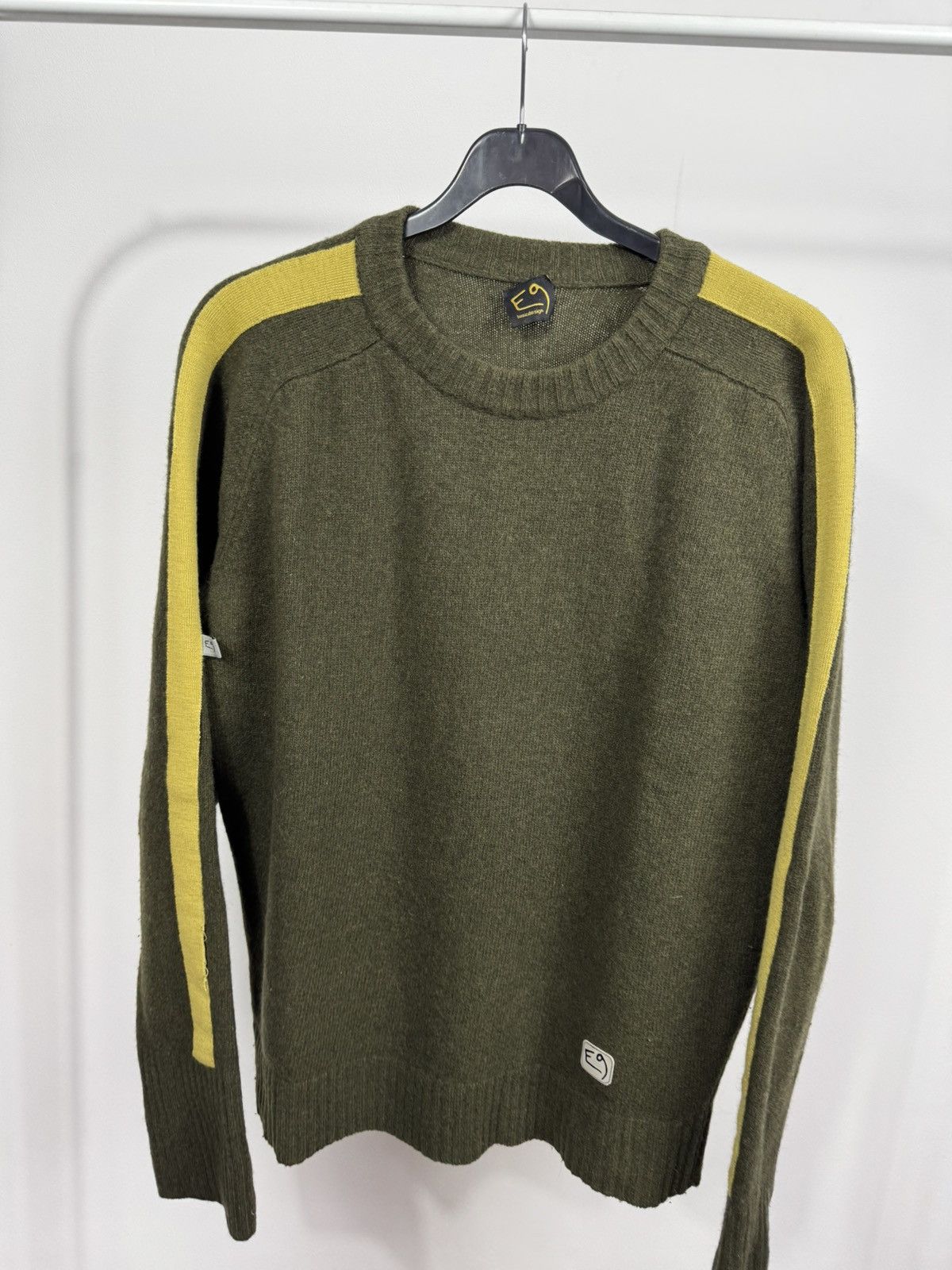 Other E9 Basic Design Wool Blend Knit Sweater Italy Outdoor XL Size US XL / EU 56 / 4 - 2 Thumbnail