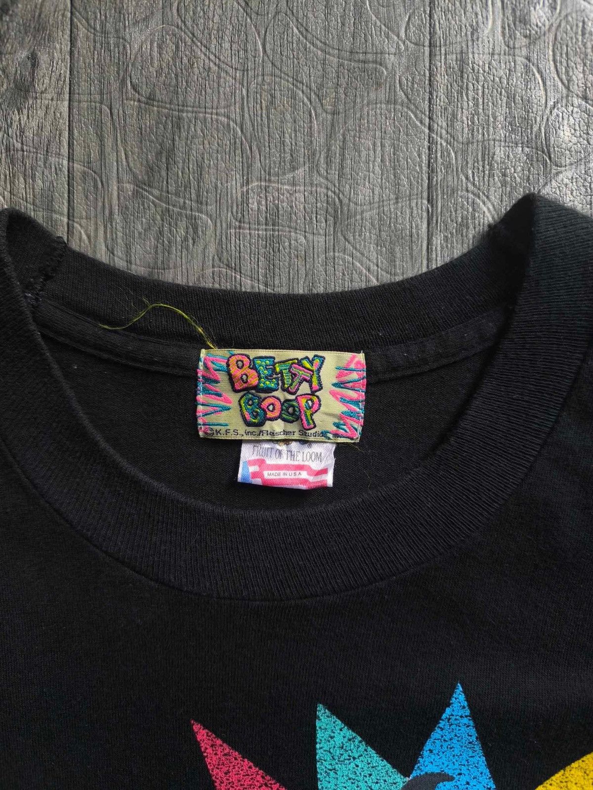 Fruit Of The Loom × Vintage Vintage Betty boop Size US L / EU 52-54 / 3 - 3 Thumbnail