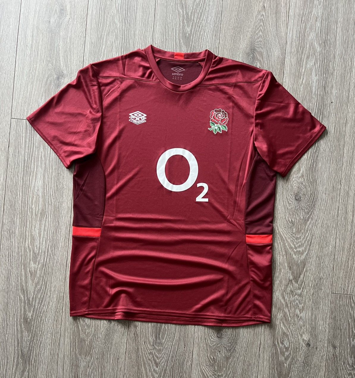 Umbro Umbro England Rugby Shirt Jersey Size US XXL / EU 58 / 5 - 1 Thumbnail
