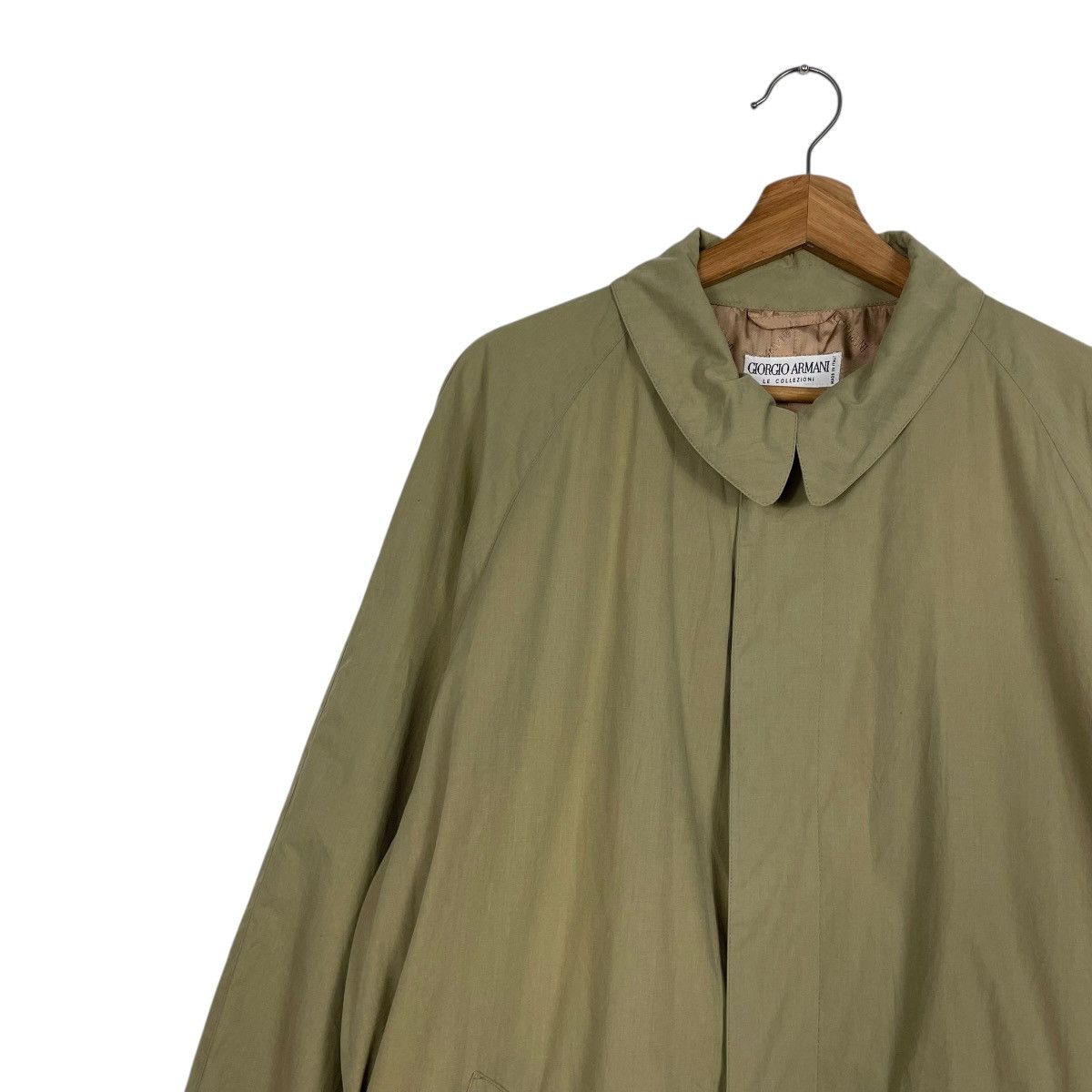 Giorgio Armani Vintage Giorgio Armani Soprabito Uom Trenchcoat Size US S / EU 44-46 / 1 - 8 Thumbnail