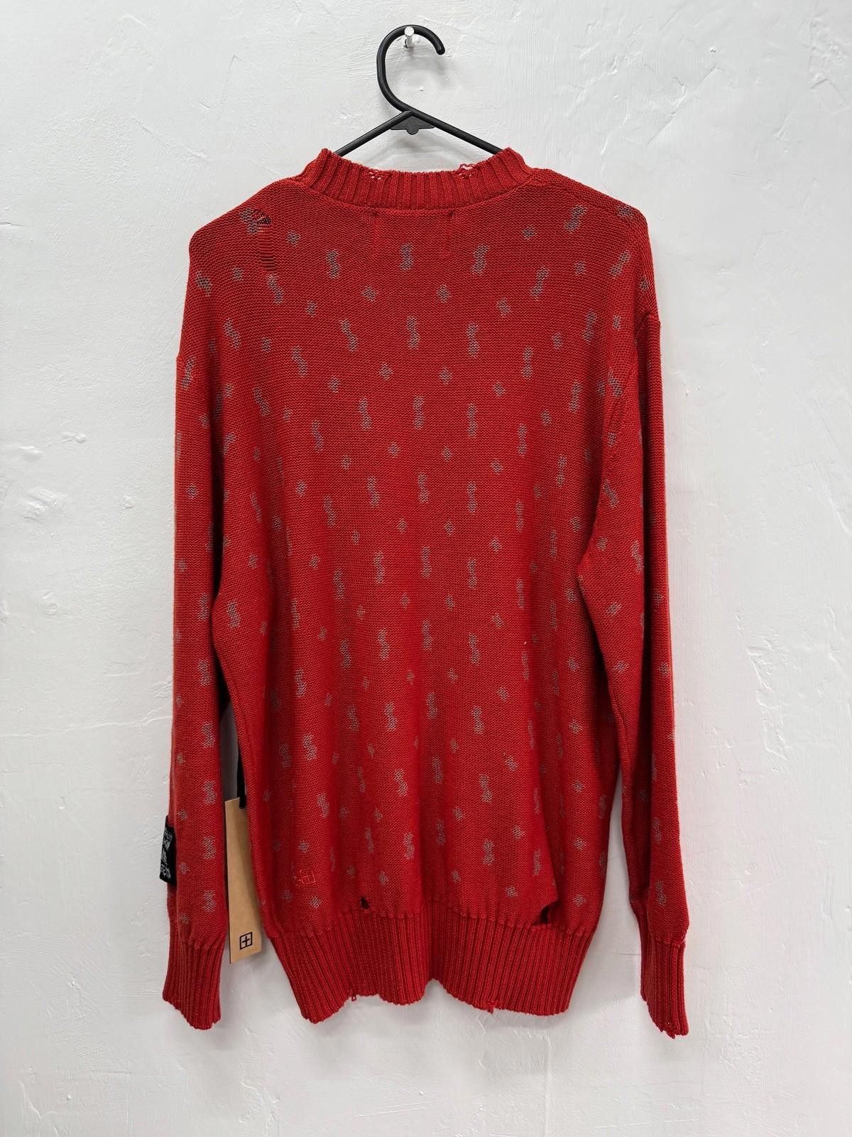 Ksubi new Ksubi mens knit crew jumper all star torch red medium m Size US M / EU 48-50 / 2 - 5 Thumbnail