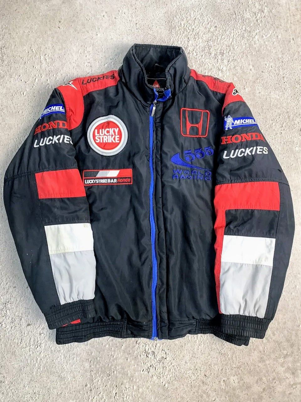 Honda 💀 Honda 🔥 Unisex Adults Retro Racing Jacket Size US XXL / EU 58 / 5 - 1 Thumbnail