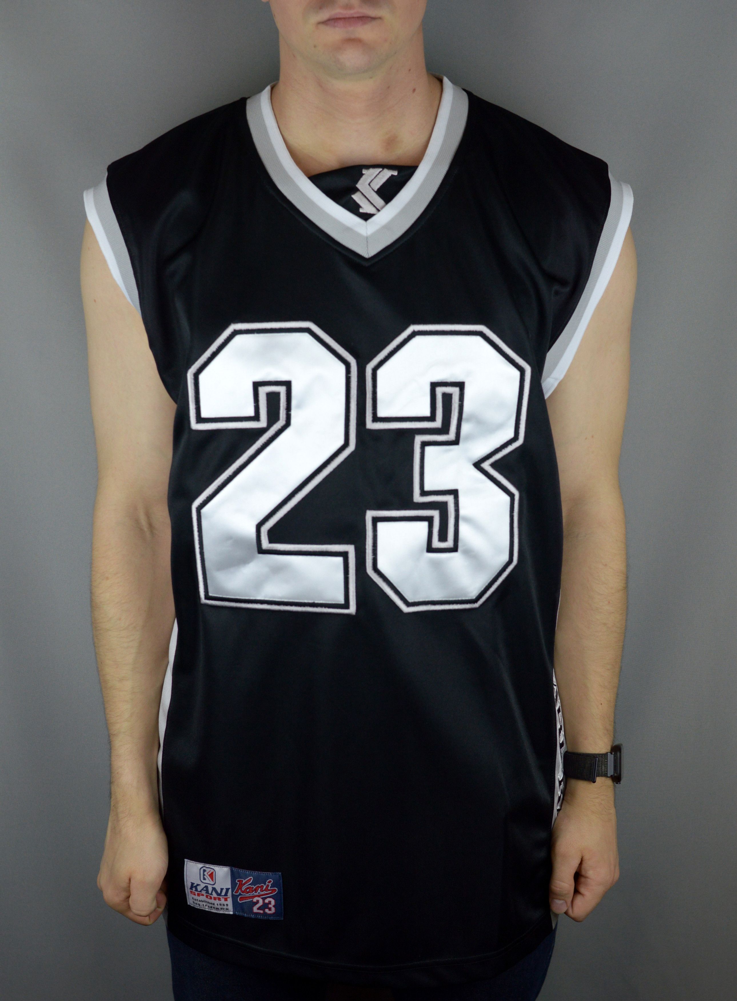 Karl Kani × Vintage Vintage Karl Kani 23 jersey Size US L / EU 52-54 / 3 - 1 Thumbnail
