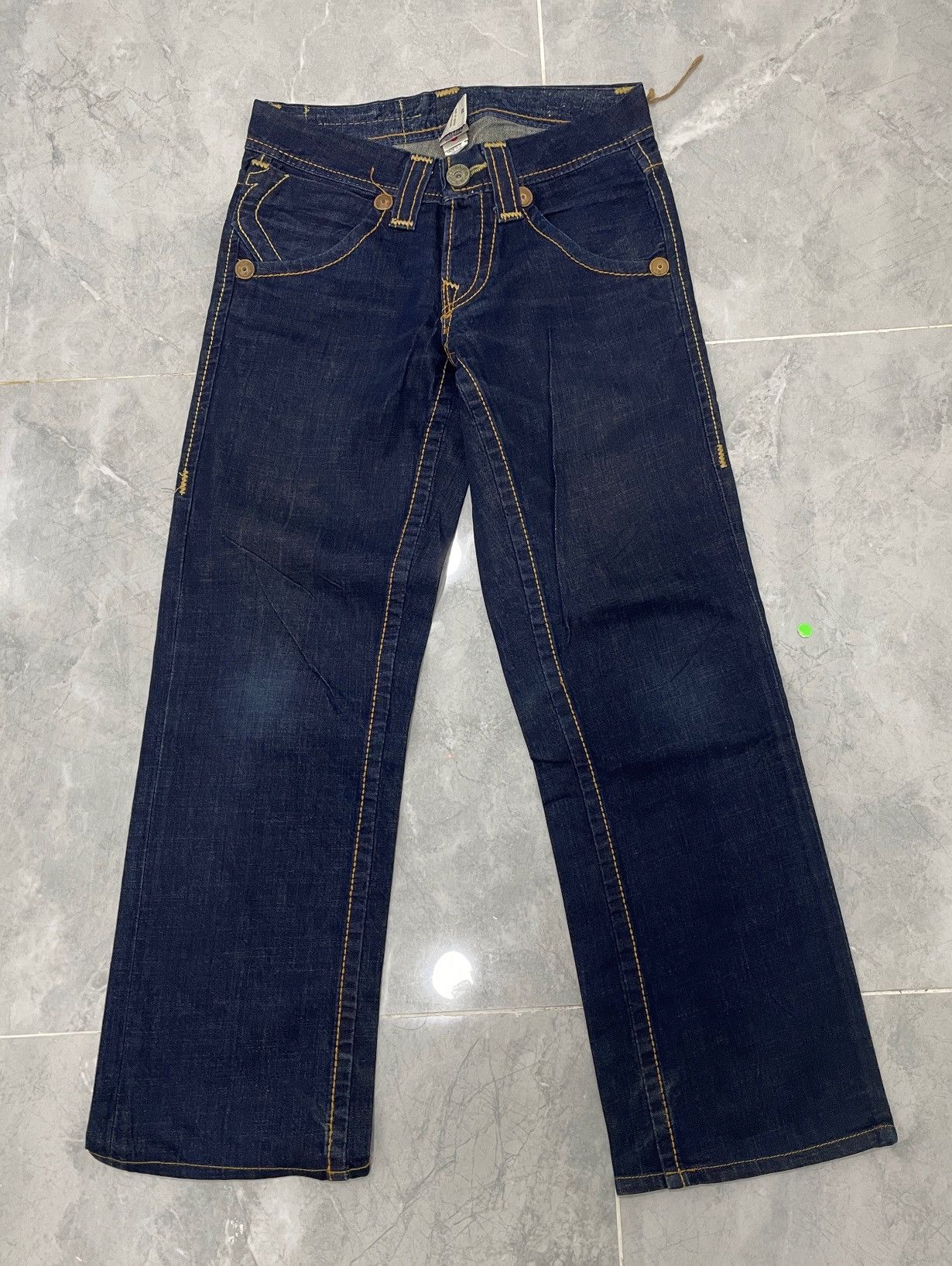 True Religion × Vintage DARK BLUE TRUE RELIGION MADE IN USA DENIM PANT Size US 28 / EU 44 - 2 Thumbnail