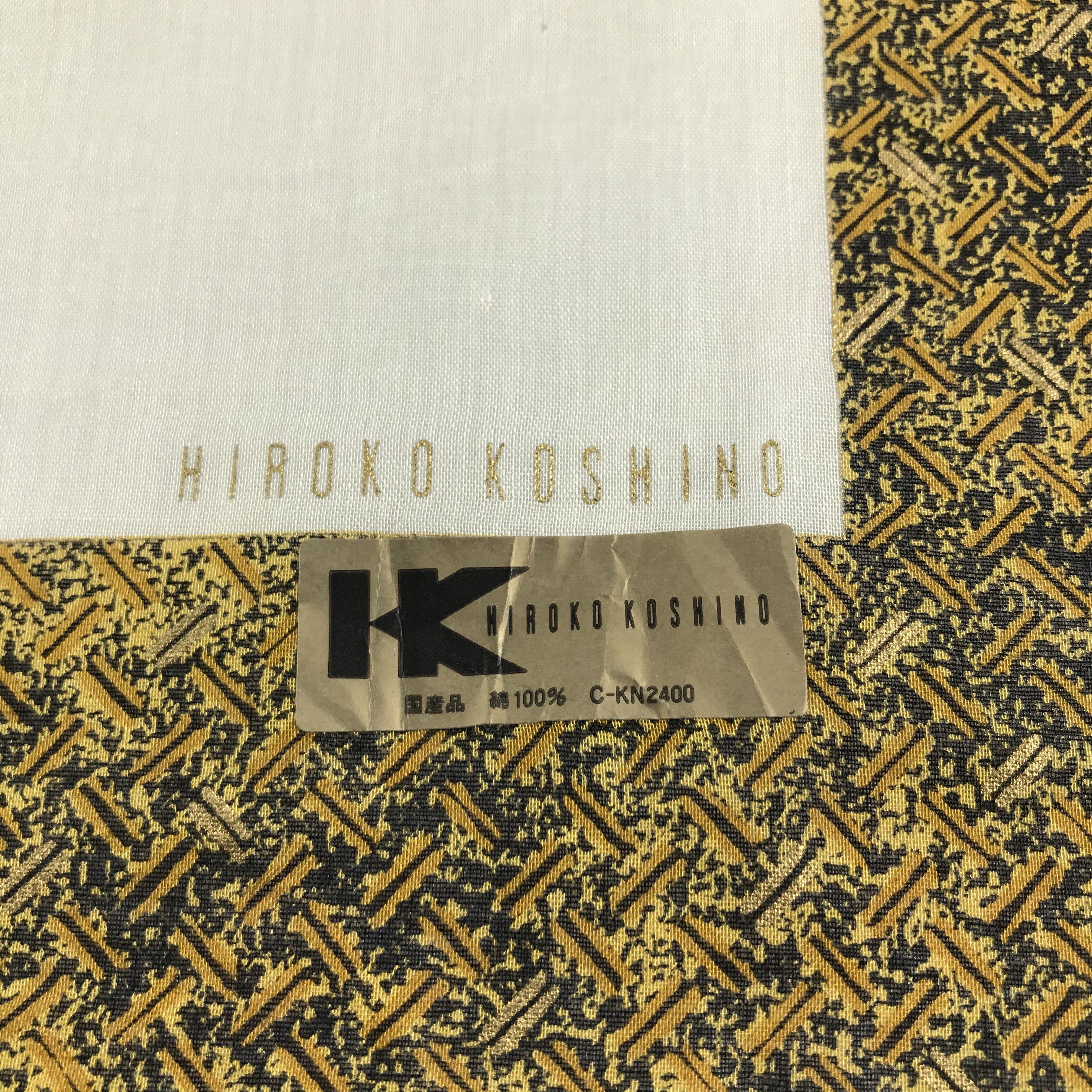Hiroko Koshino Homme Hiroko Koshino Handkerchief Neckerchief Bandana H690 Size ONE SIZE - 3 Thumbnail