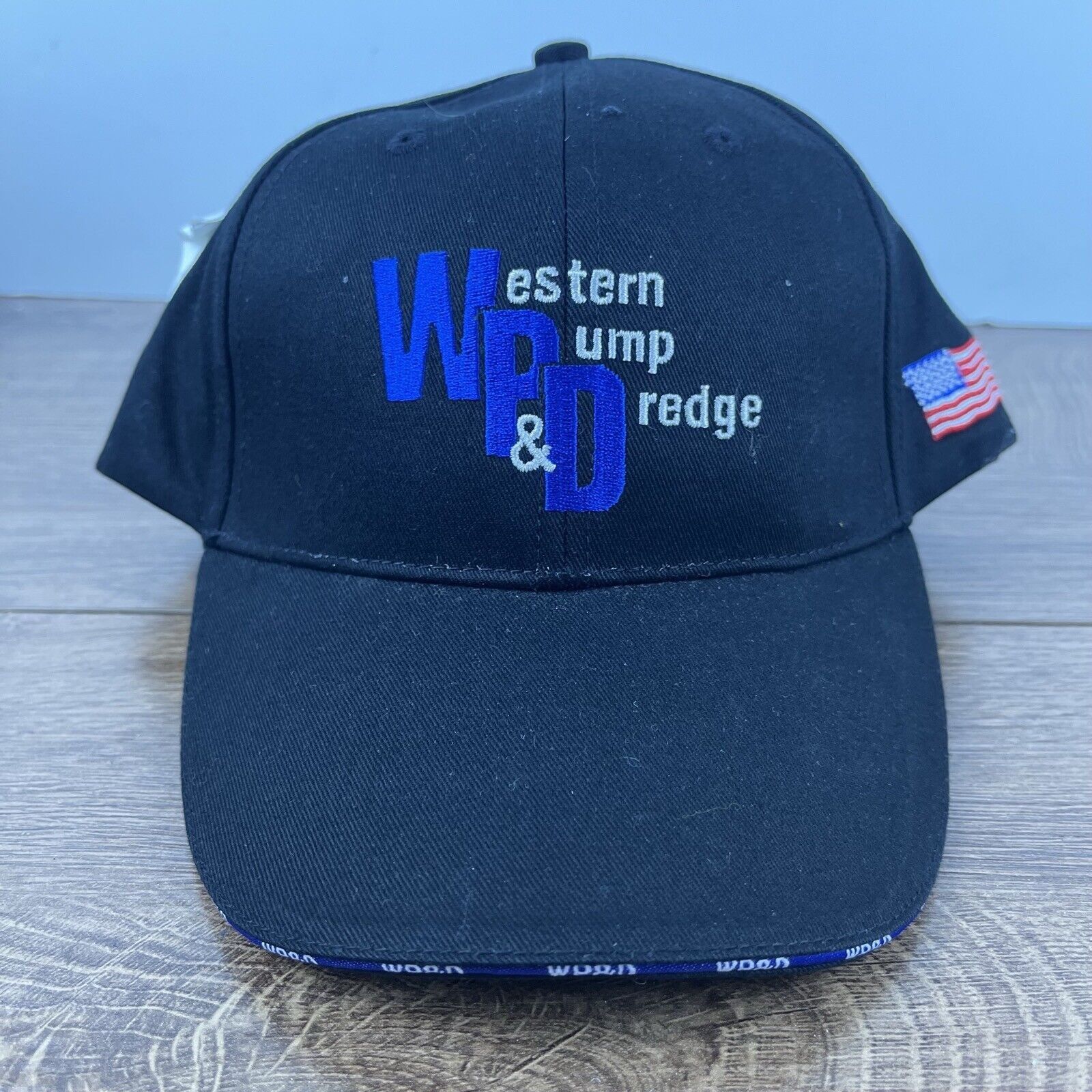 Other Western Pump Dredge Hat Black Cap Hat Adjustable Hat Black A Size ONE SIZE - 1 Thumbnail