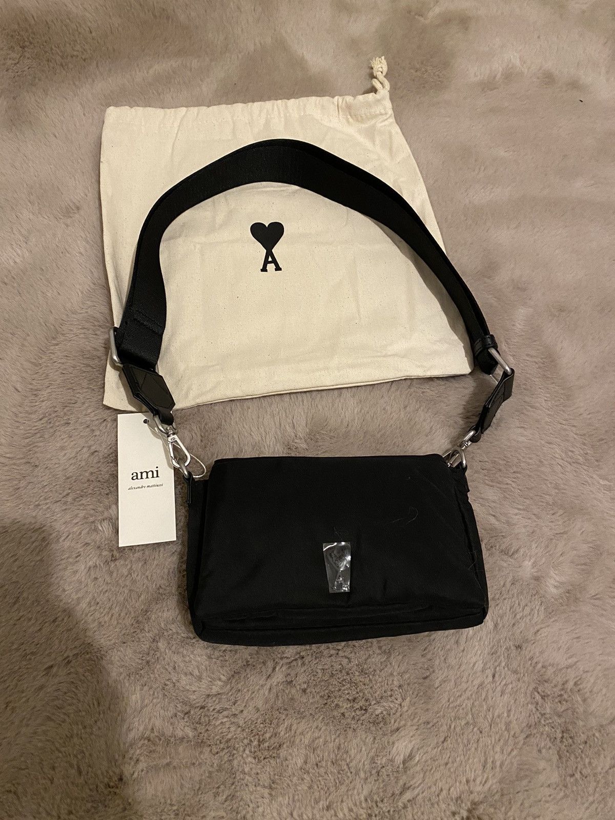 AMI SAC LUNCH BOX NOIR AMI DE CŒUR Size ONE SIZE - 1 Thumbnail