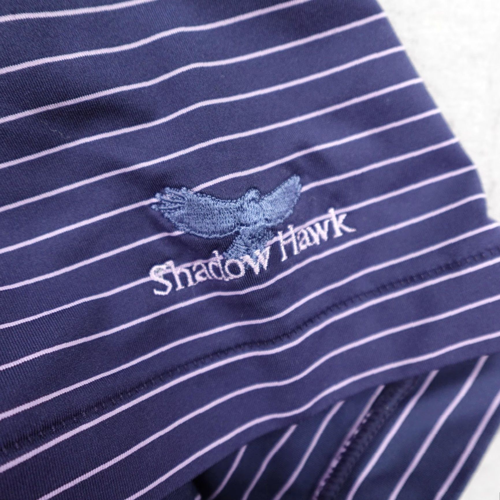Peter Millar Peter Millar Polo Shirt Mens XL Blue Stripes Summer Comfort Golf Shadow Hawk Size US XL / EU 56 / 4 - 4 Thumbnail