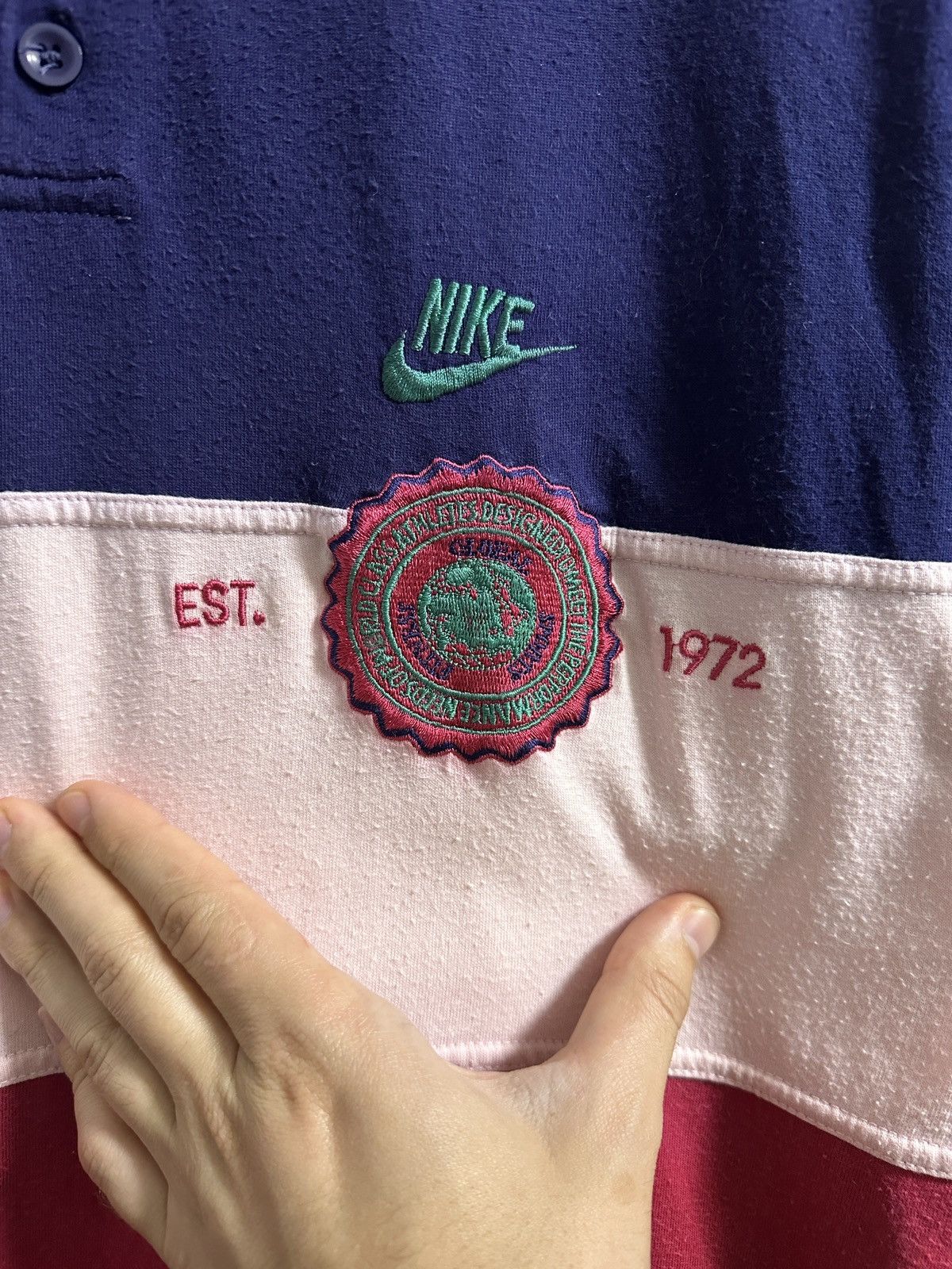 Vintage Rare Vintage Polo Nike Oregon USA Swoosh XL Size US XL / EU 56 / 4 - 3 Thumbnail