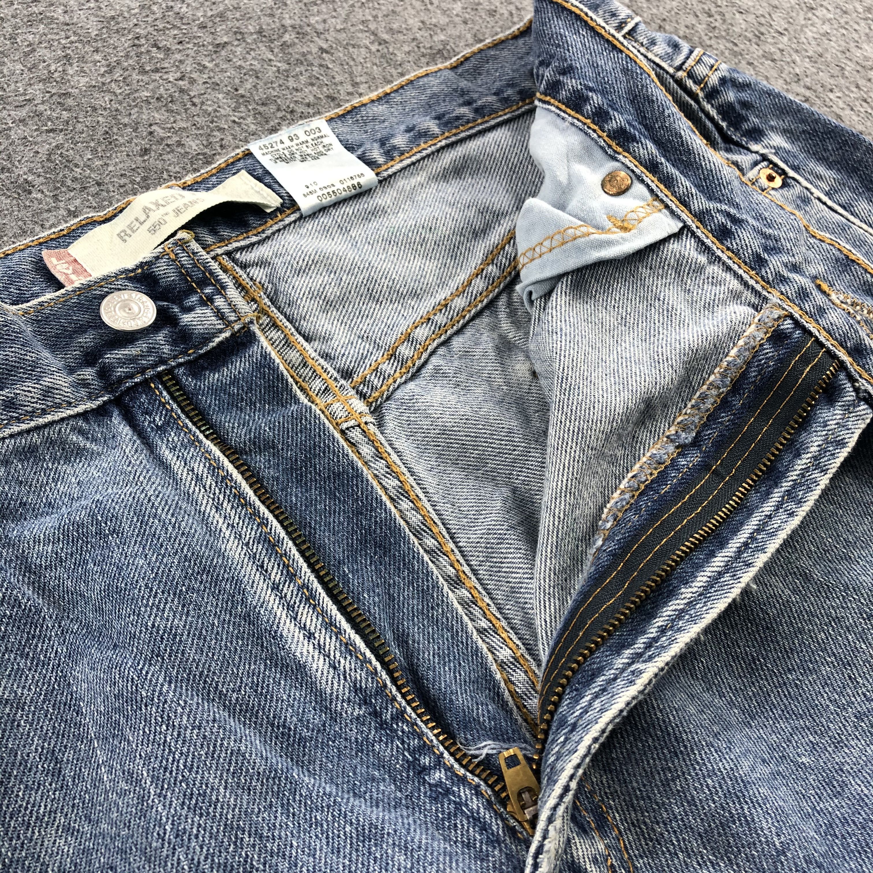 Levi's Vintage Levis 550 Denim Jeans-JM711 Size US 35 - 7 Thumbnail