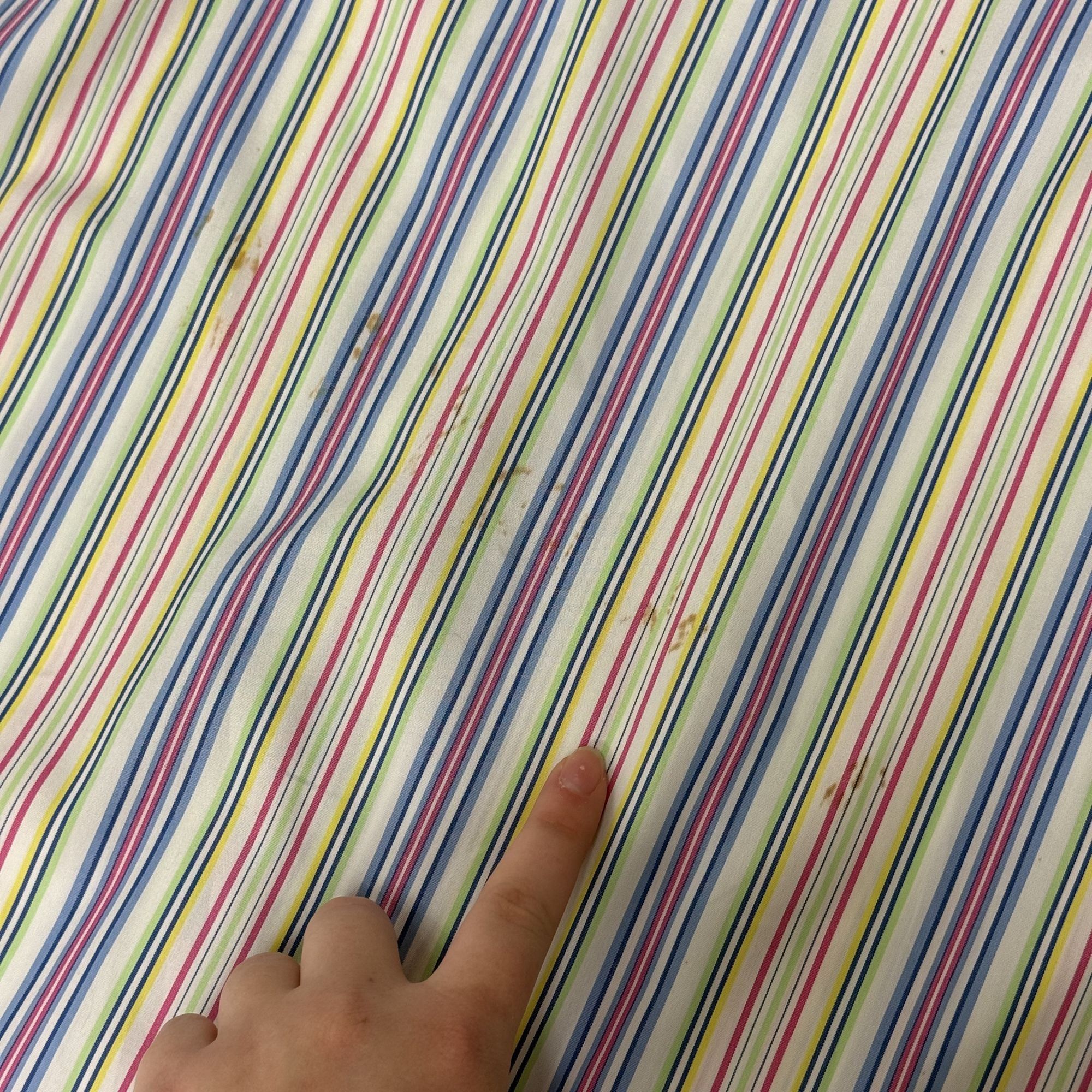 Ralph Lauren Purple Label Vtg Ralph Lauren Italy PURPLE LABEL RAINBOW Stripe Shirt Size US XL / EU 56 / 4 - 10 Thumbnail