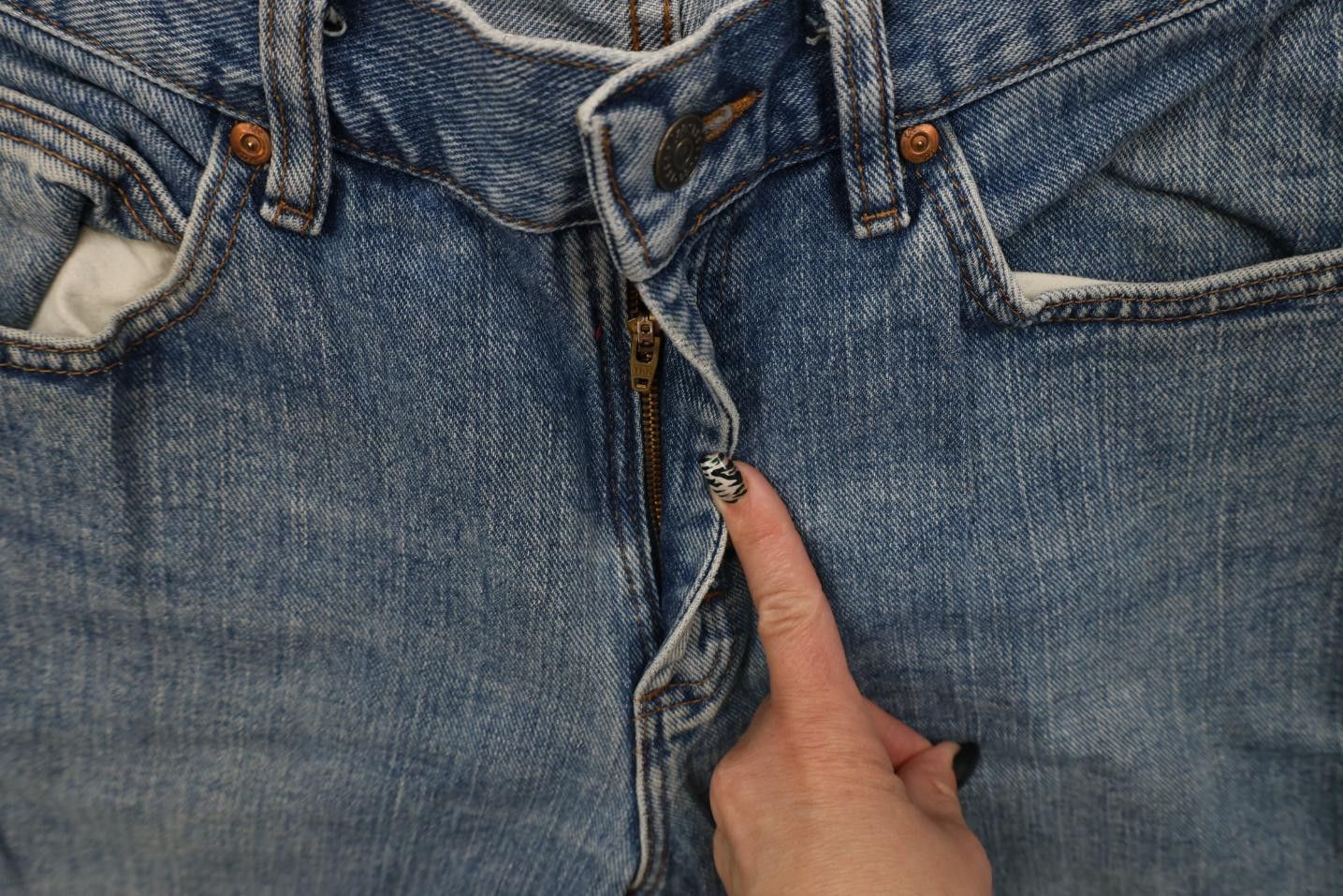 Lee Vintage Y2K Lee Regular Straight Leg Denim Jeans Blue Cotton Size US 33 - 6 Thumbnail