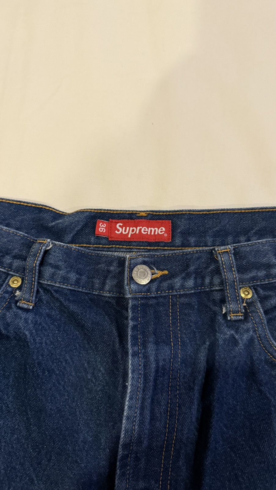 Supreme Supreme denim Jeans Size US 36 / EU 52 - 3 Thumbnail