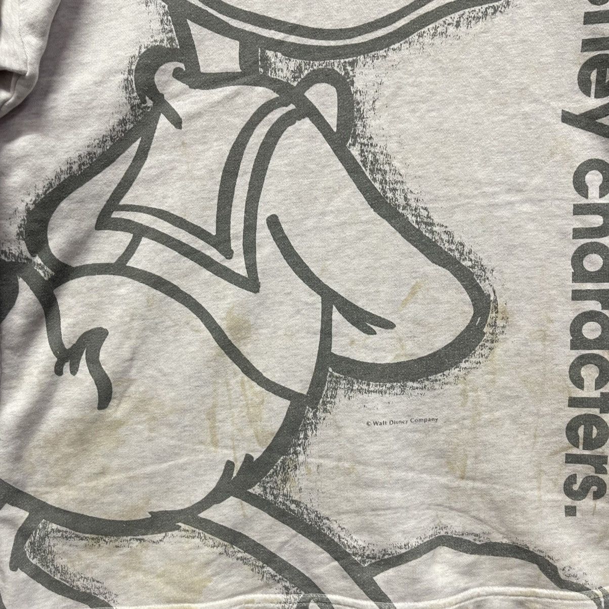 Disney Vintage Mickey Family Donald Duck Mock Neck Sweatshirt 1990s Size US L / EU 52-54 / 3 - 3 Thumbnail