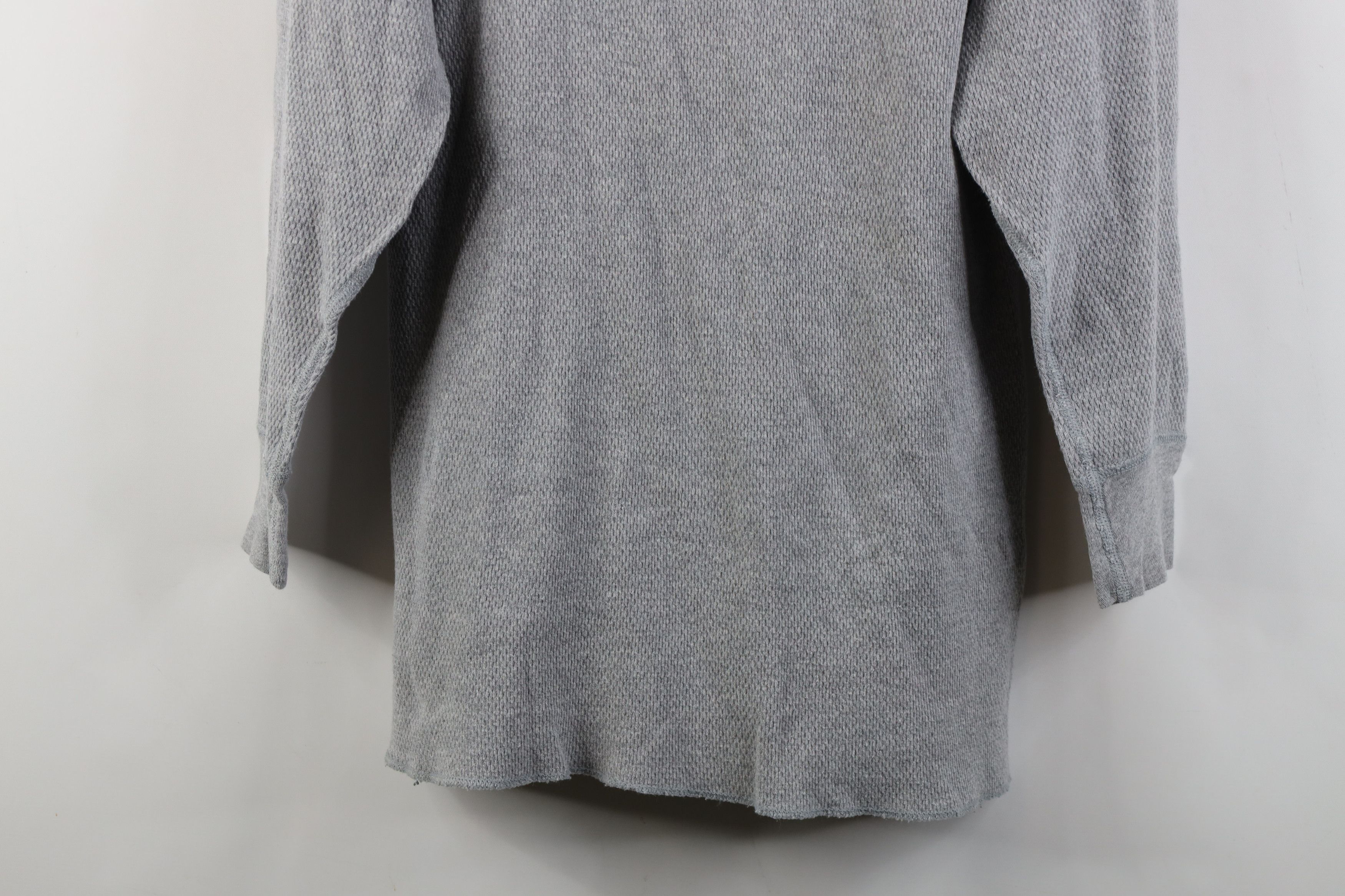 Vintage Vintage 90s Streetwear Waffle Knit Long Sleeve T-Shirt USA Size US L / EU 52-54 / 3 - 3 Thumbnail