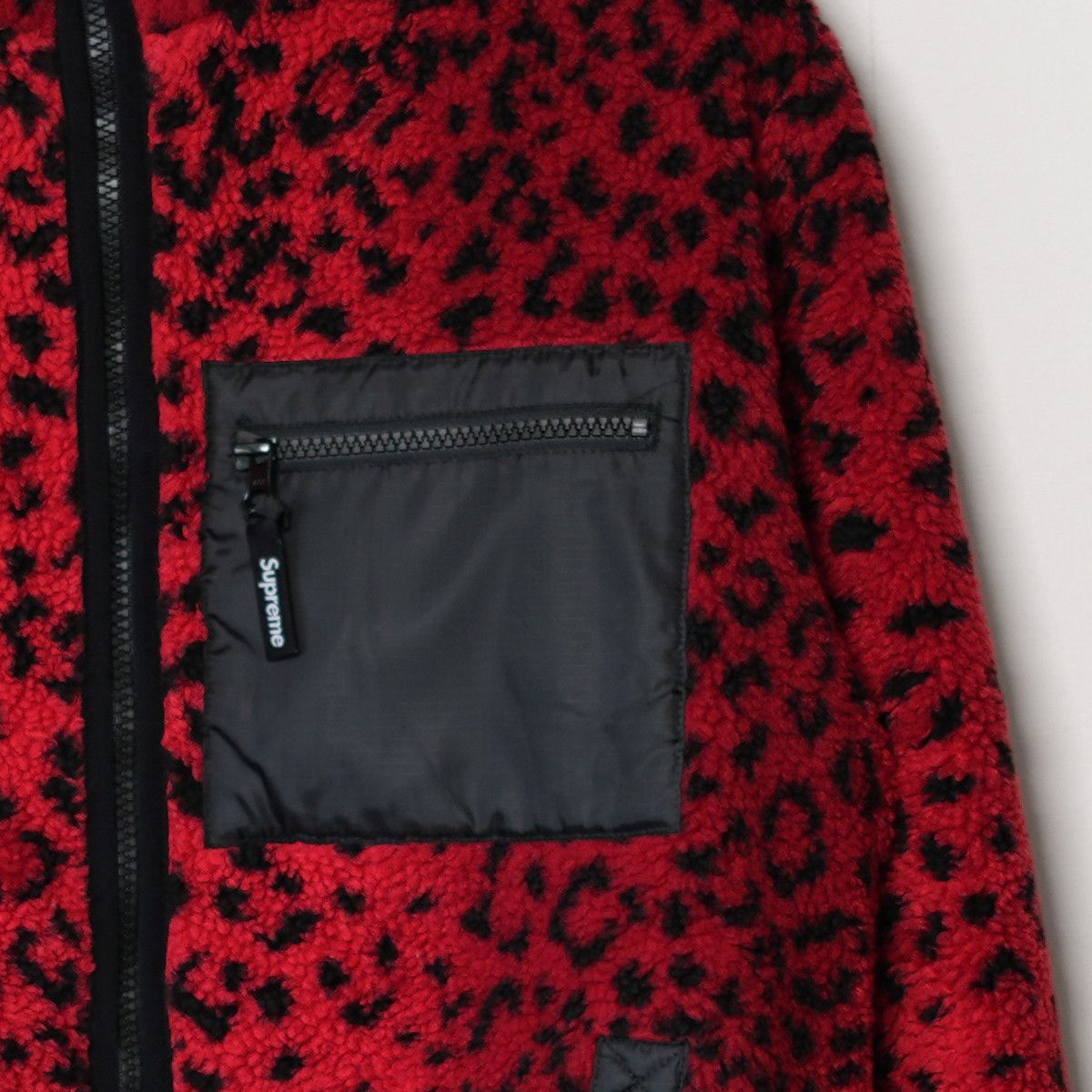 Supreme SUPREME AW2017 LEOPARD REVERSIBLE FLEECE JACKET Size US M / EU 48-50 / 2 - 3 Thumbnail