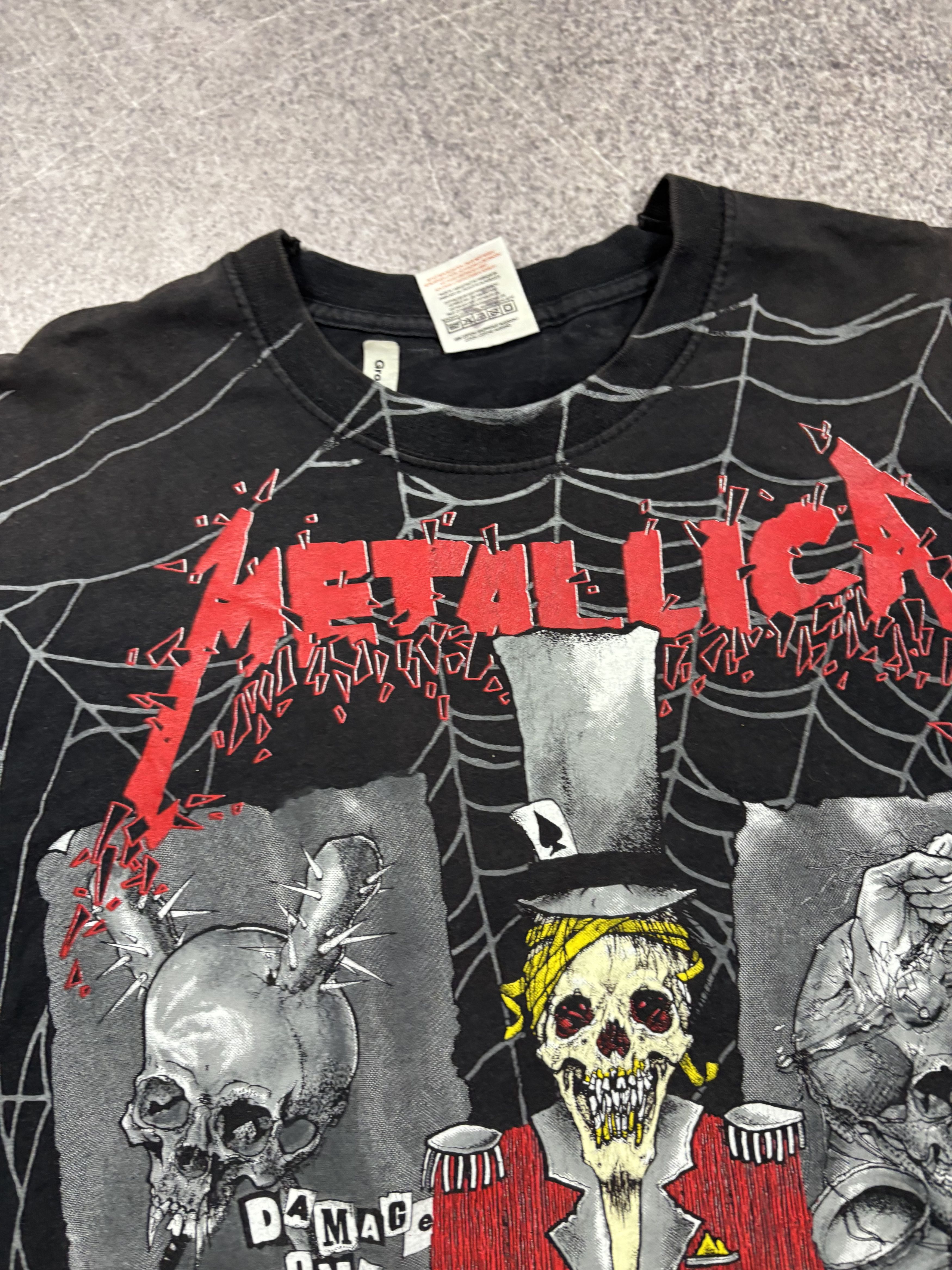 Metallica Metallica Vintage 1992 Ringmaster All Over Print T-Shirt Size US L / EU 52-54 / 3 - 6 Thumbnail
