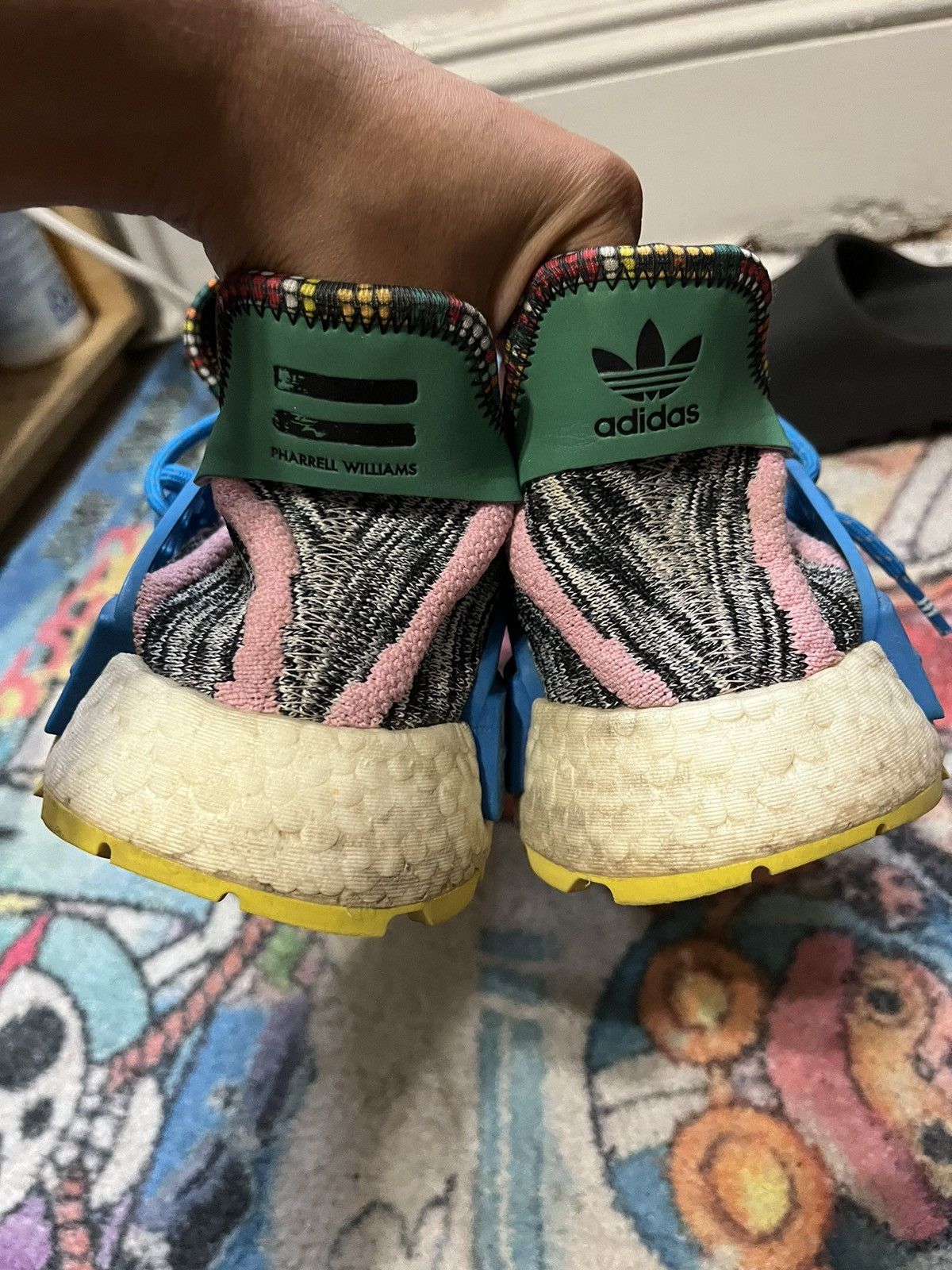 Adidas Human Race Size US 11.5 / EU 44-45 - 7 Thumbnail