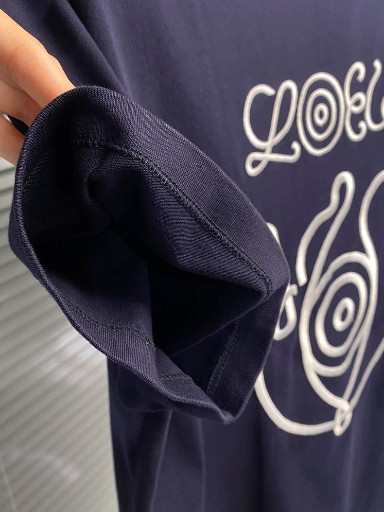 Loewe LOEWE Flower embroidered logo Navy blue Size M / US 6-8 / IT 42-44 - 7 Thumbnail