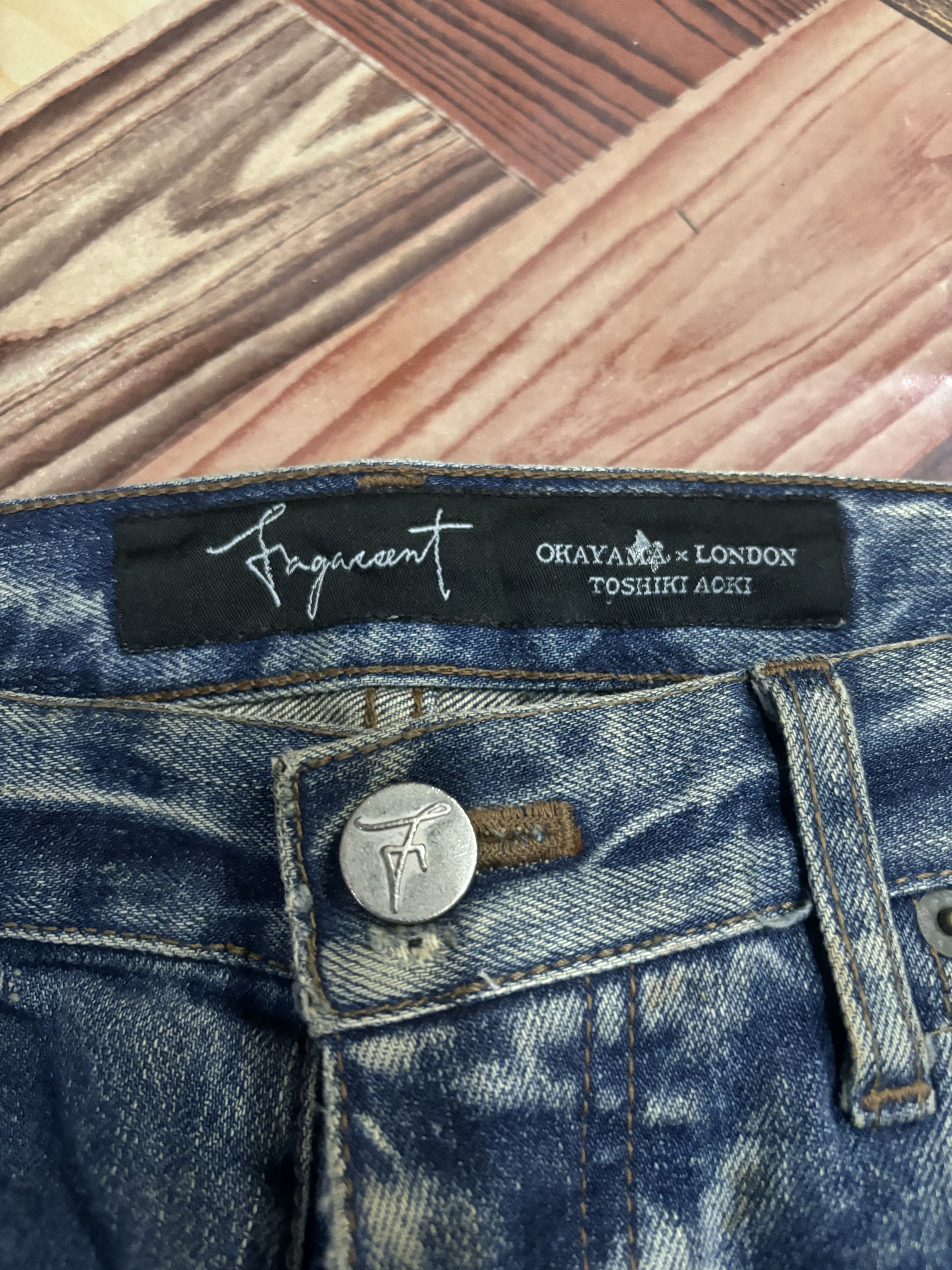 Fagassent Toshiki Aoki FAGASSENT TOSHIKI AOKI BLEACH DESTROYED DENIM JEANS Size US 32 / EU 48 - 9 Thumbnail