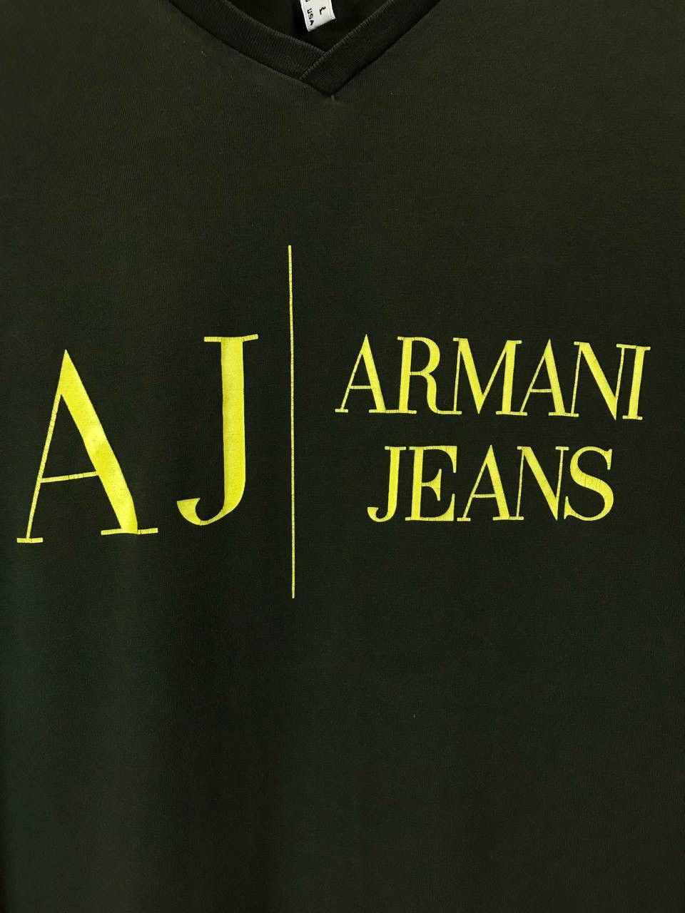 Armani × Designer Armani Jeans designer v neck tee Size US M / EU 48-50 / 2 - 3 Thumbnail