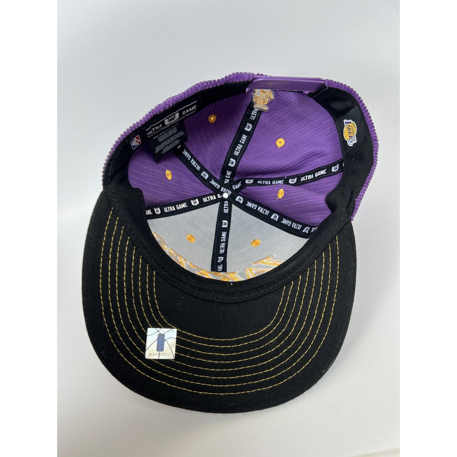 Other Los Angeles Lakers Hat Cap Snap Back One Size Purple NBA Bas Size ONE SIZE - 7 Thumbnail