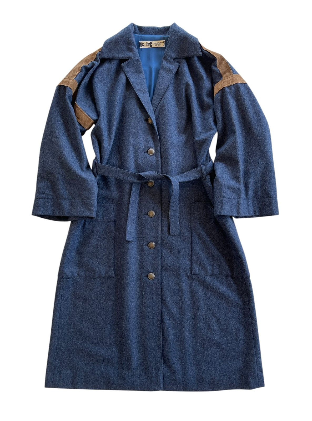 Kansai Yamamoto Kansai Yamamoto Belted Trench Coat Size M / US 6-8 / IT 42-44 - 1 Thumbnail