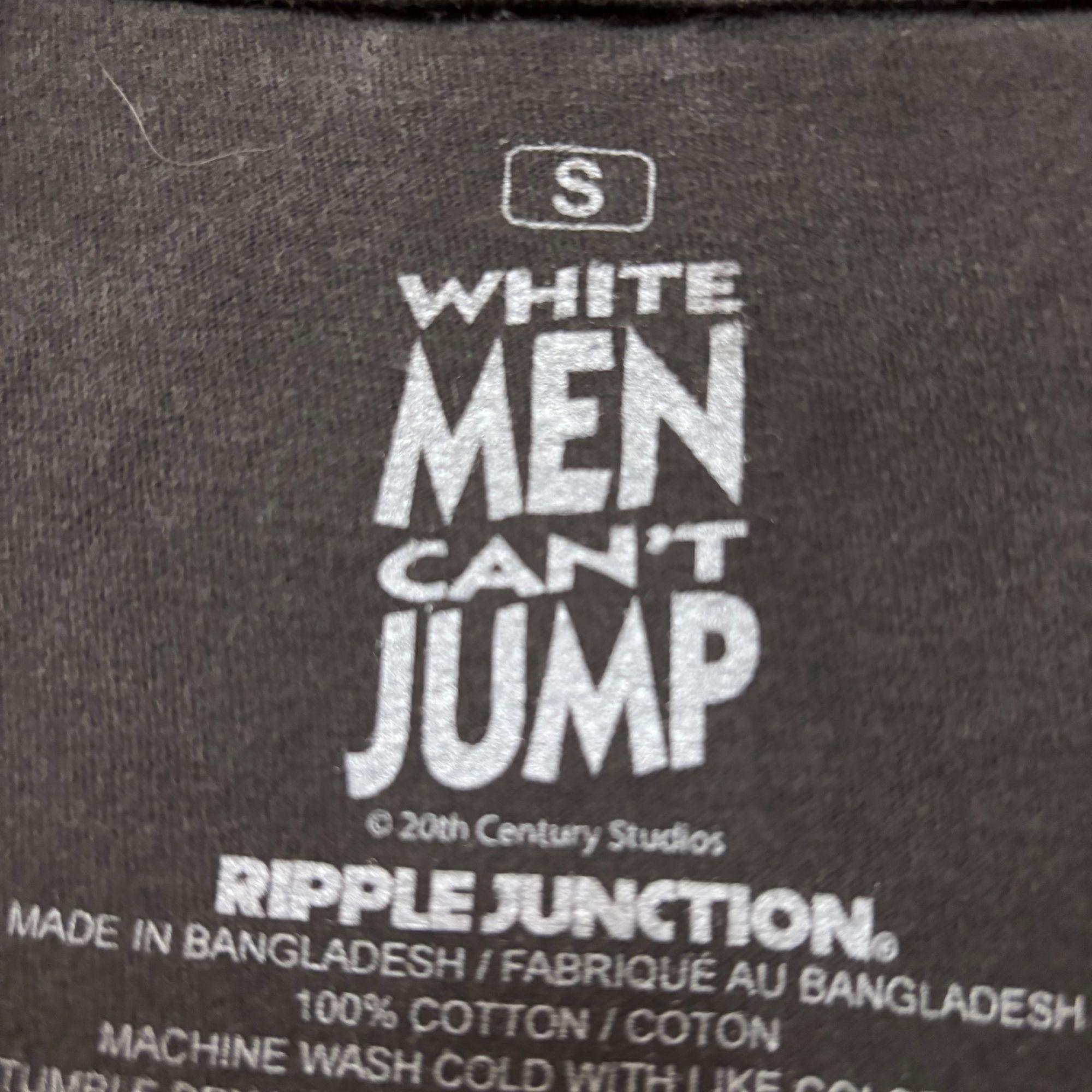 Ripple Junction White Men Can’t Jump Movie Promo Poster T-Shirt Small Size US S / EU 44-46 / 1 - 4 Thumbnail