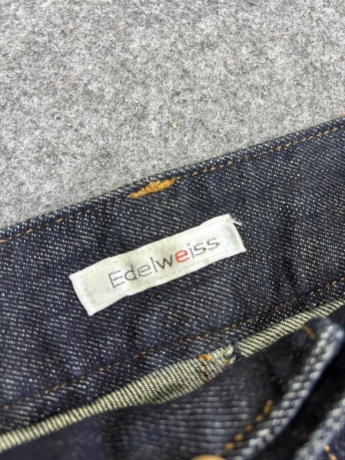Japanese Brand Flare💥Edelweiss Flare Denim F861 Size 32" / US 10 / IT 46 - 7 Thumbnail