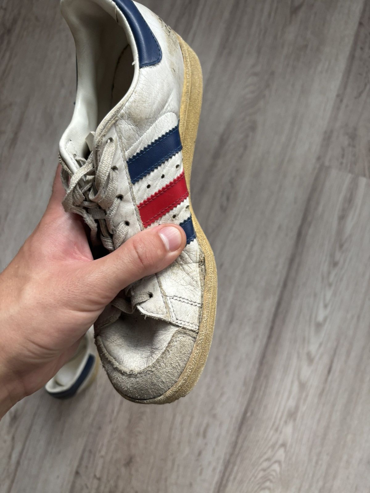 Adidas Vintage 1997 Adidas Wilhelm Bungert – Made in Japan JP 23.5 Size US 5 / IT 35 - 25 Thumbnail