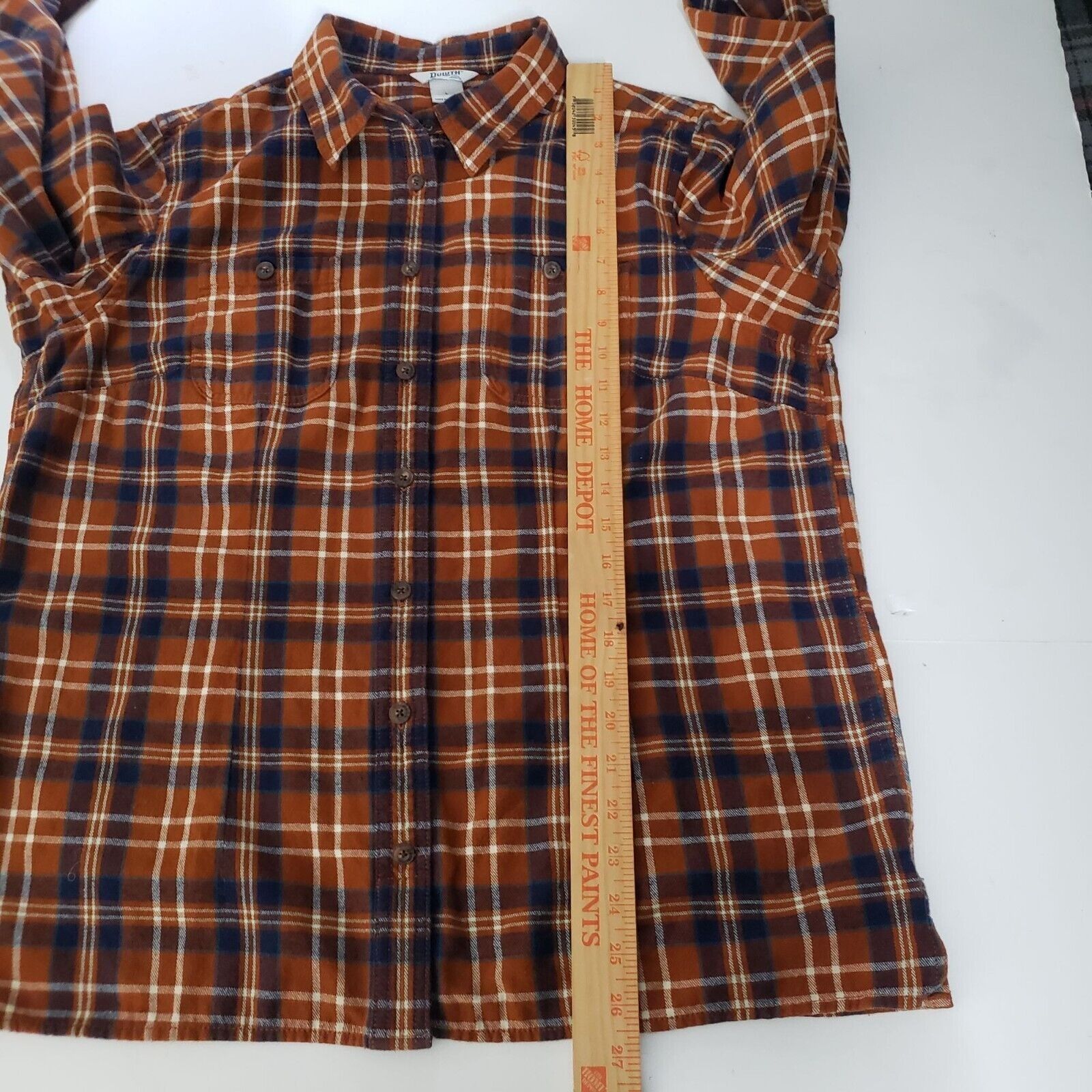 Designer Duluth Trading Plaid Flannel Shirt Mens Size Large Size US L / EU 52-54 / 3 - 8 Thumbnail