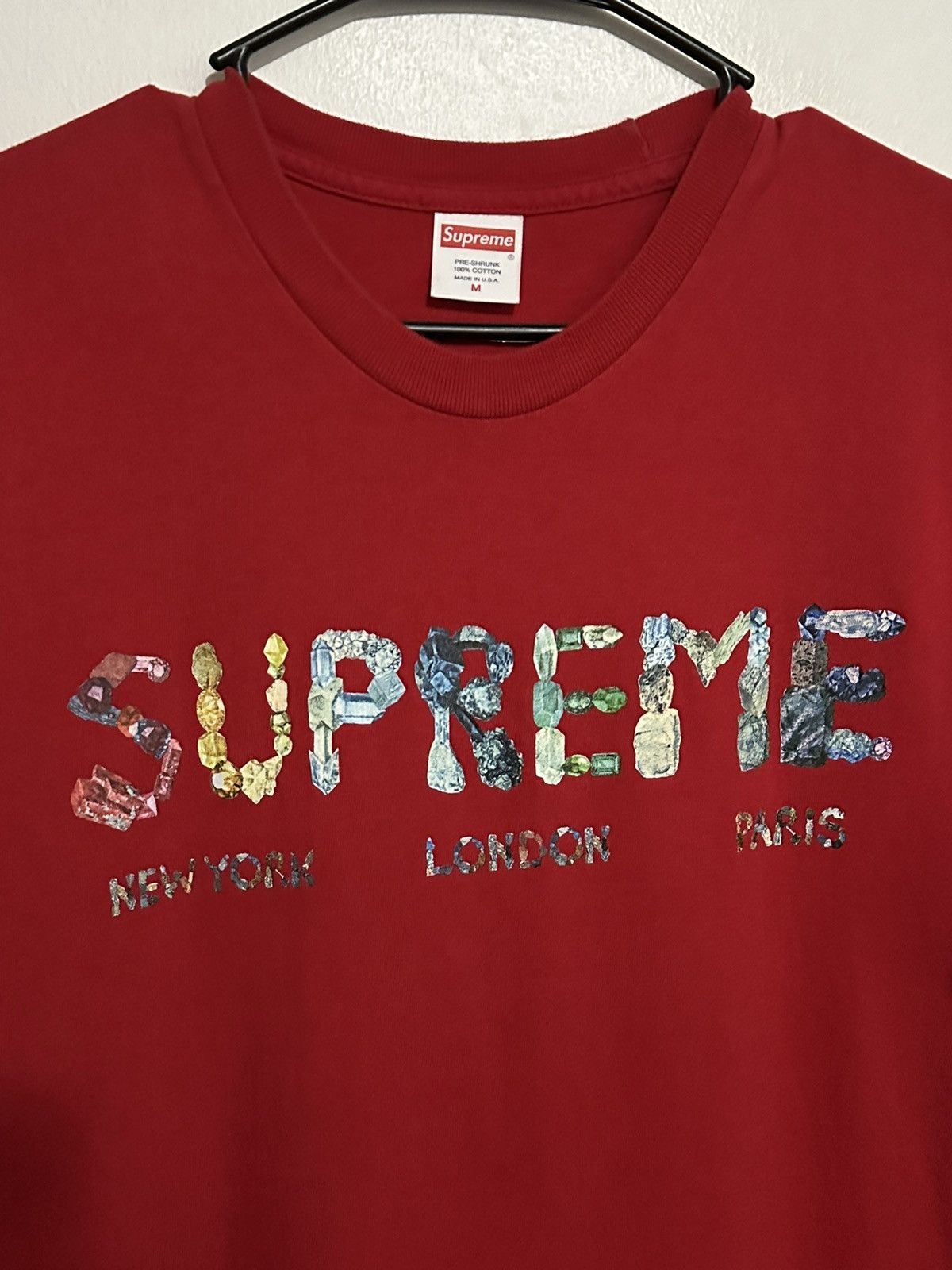 Supreme Supreme Rocks Tee Size US M / EU 48-50 / 2 - 2 Thumbnail