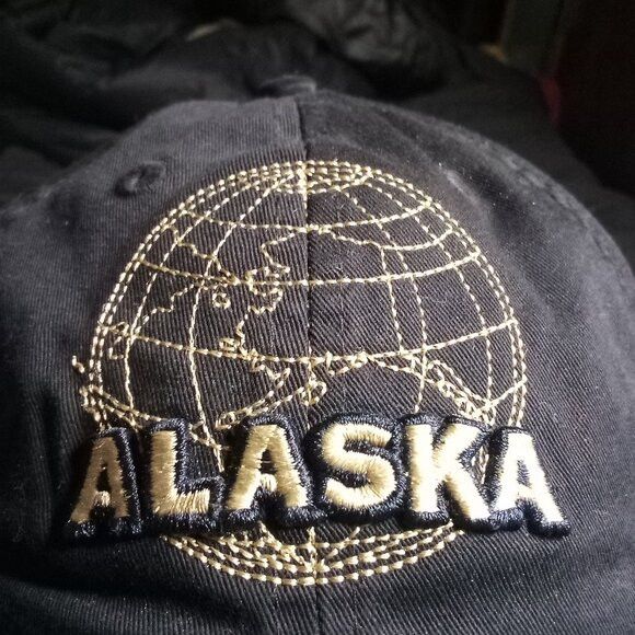 Other Vintage Alaska Arctic Circle Strap Back Hat Cap Size ONE SIZE - 2 Thumbnail