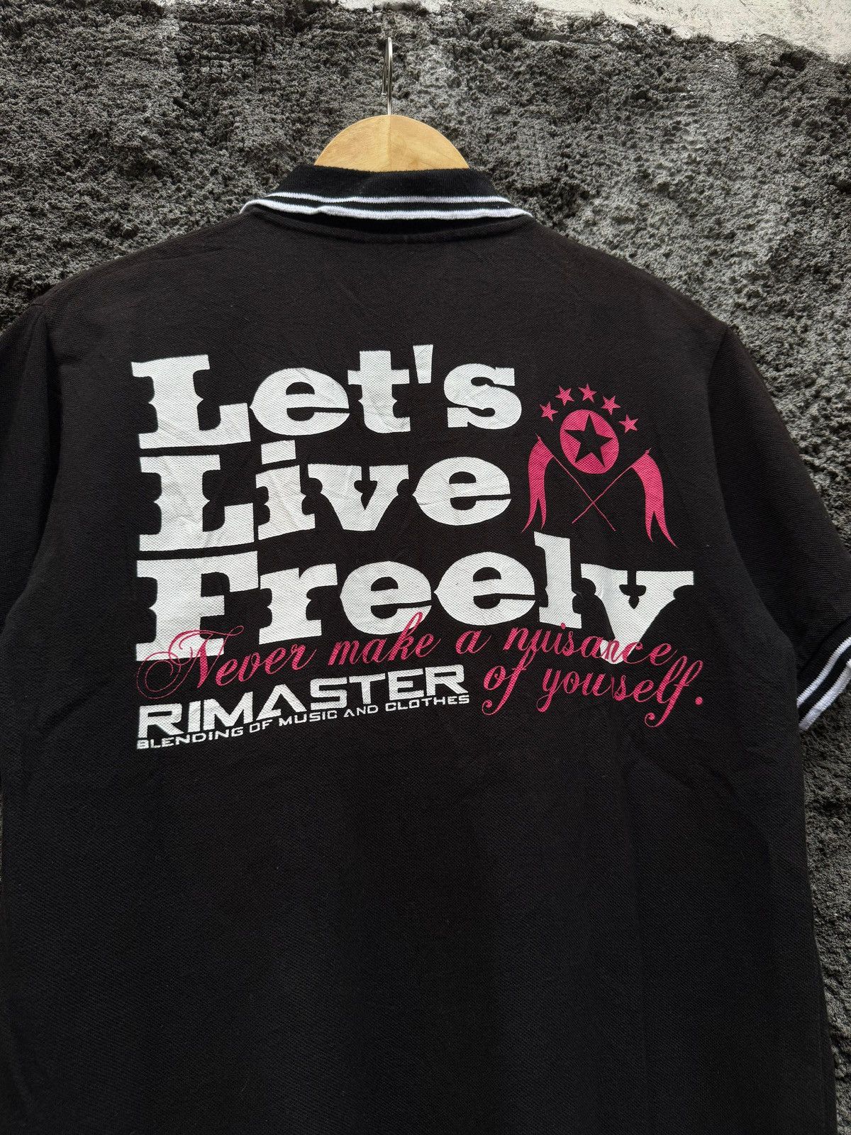 Hysteric Glamour × If Six Was Nine × Japanese Brand Y2k Rmt ifsixwasnine poem polo shirt Size US M / EU 48-50 / 2 - 4 Thumbnail