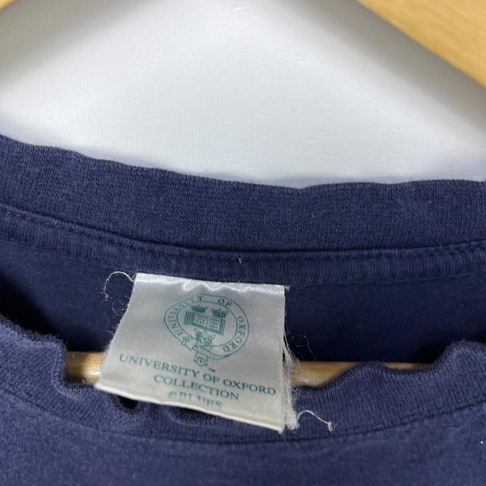 Vintage Vintage 90s University of Oxford England T-Shirt Large Size US L / EU 52-54 / 3 - 4 Thumbnail