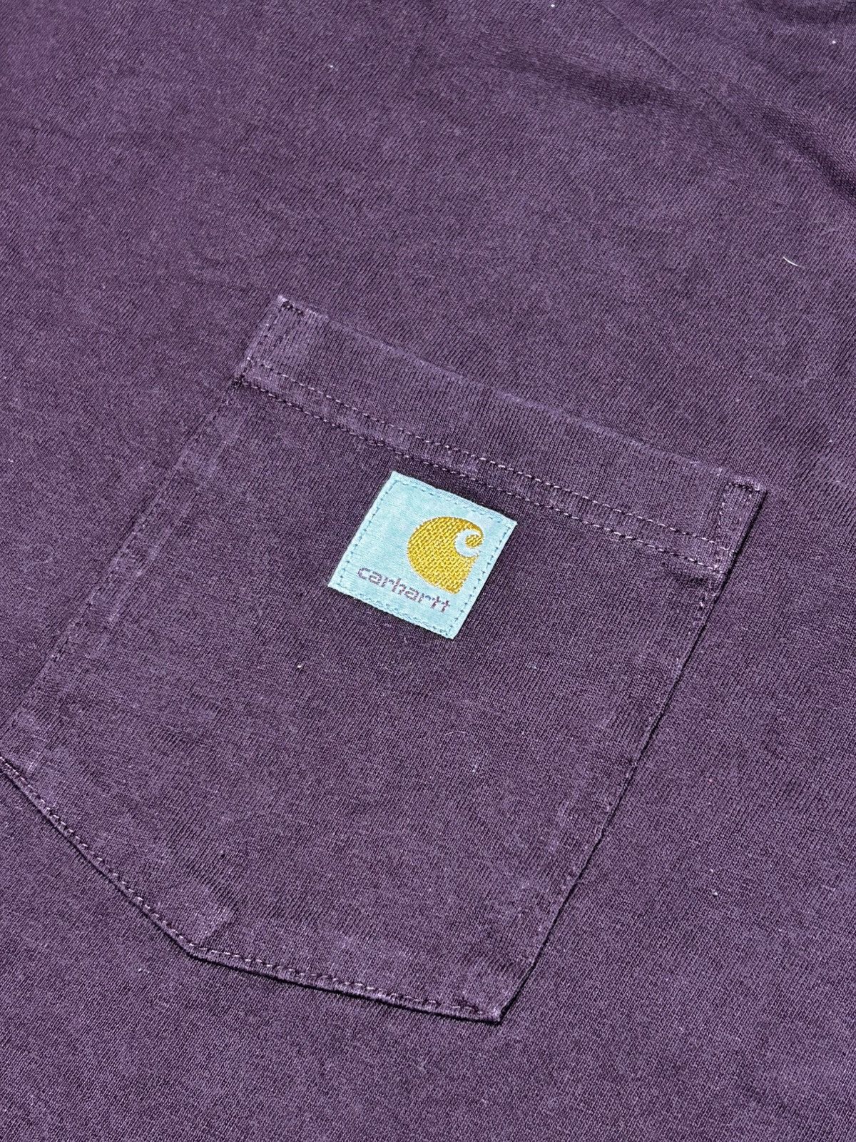 Carhartt T-shirt Carhartt K87-M violet prune taille L Size US L / EU 52-54 / 3 - 3 Thumbnail